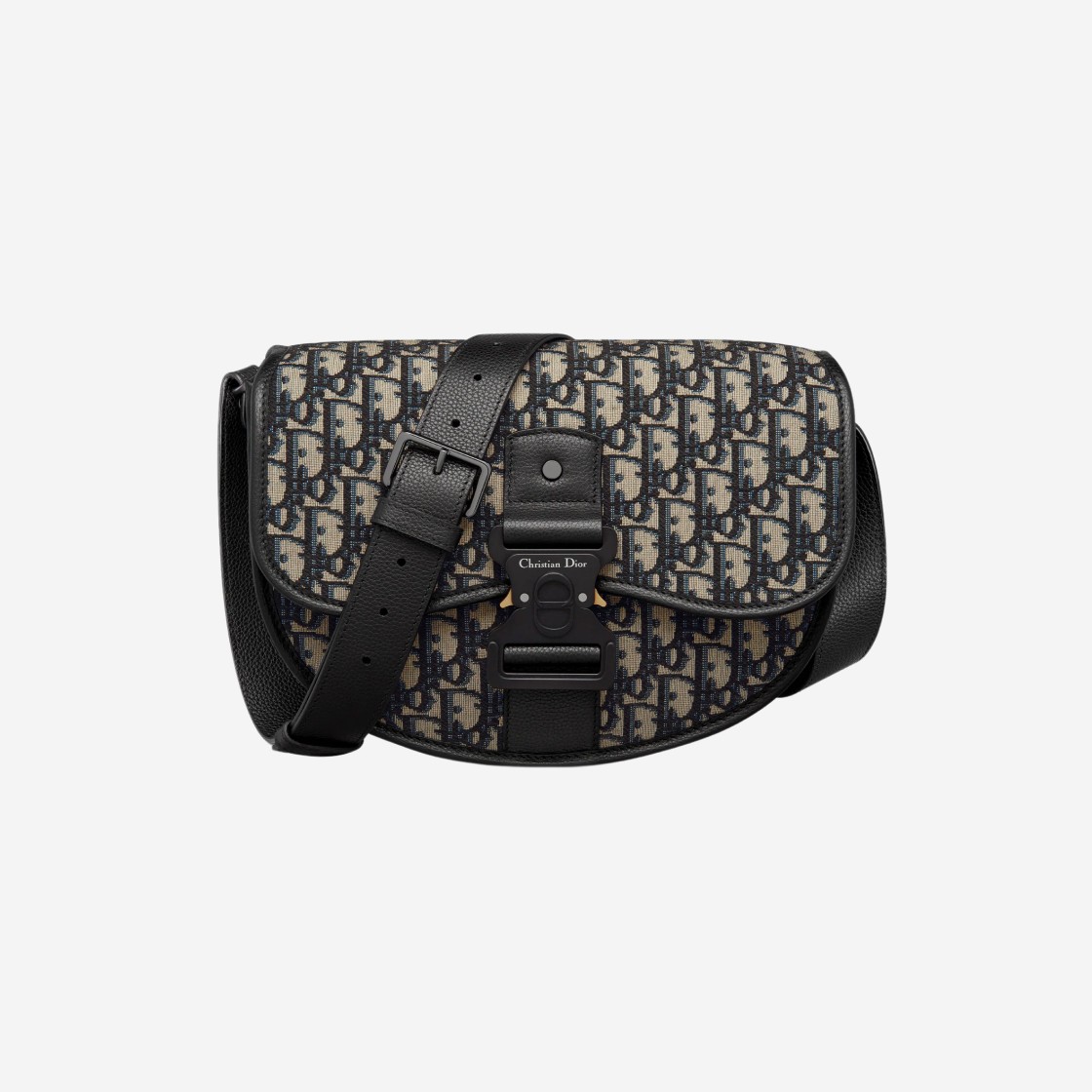 Dior Gallop Bag Strap Beige Black Dior Oblique Jacquard 상세 이미지 1