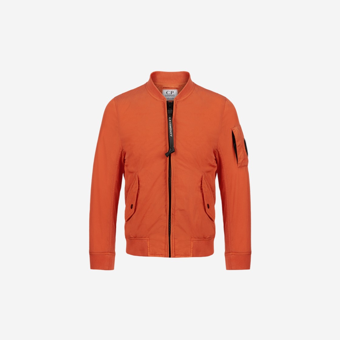 (Kids) C.P. Company U16 Chrome-R Bomber Jacket Harvest Pumpkin Orange - 23SS 상세 이미지 1