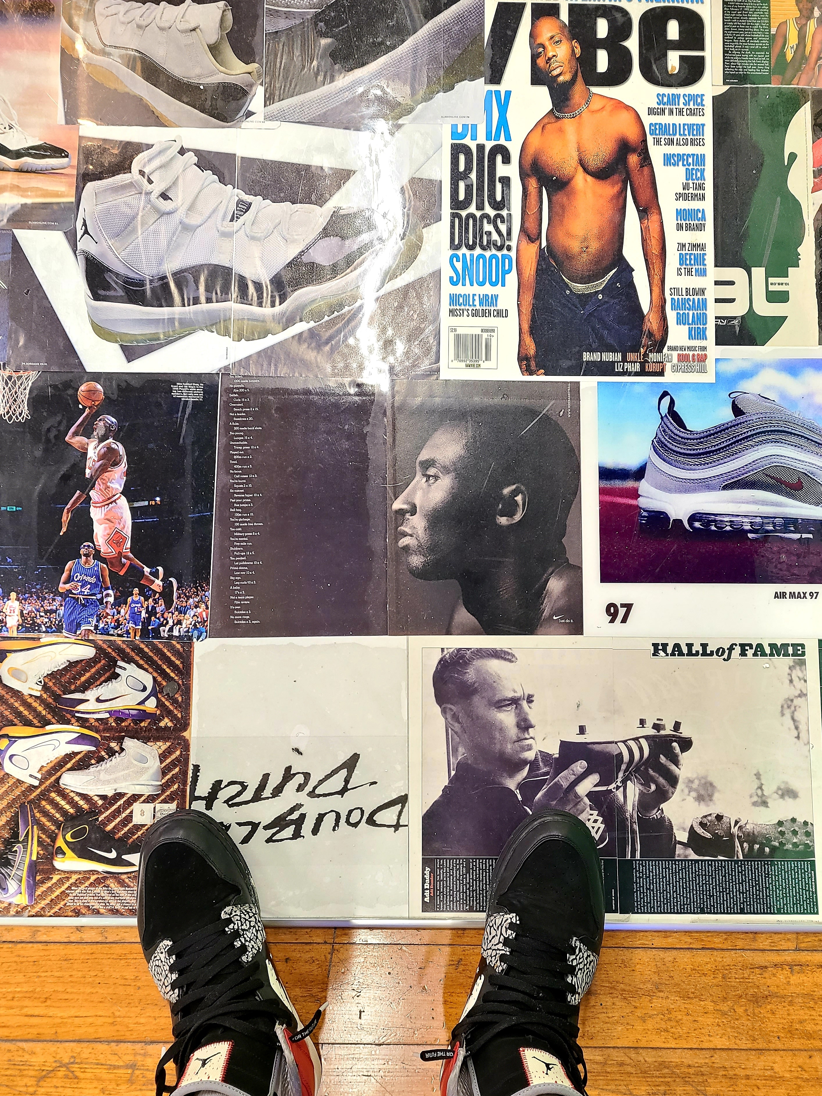Jordan 1 Retro Dave White Wings for the Future 착용 스타일 - 2