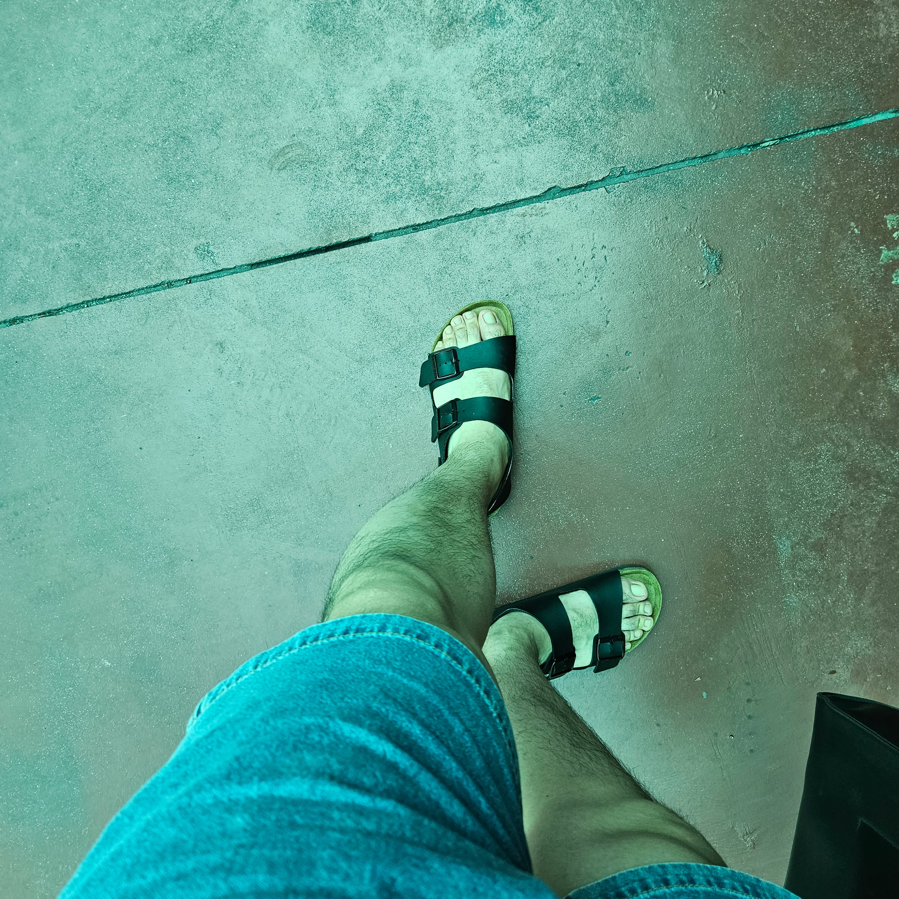 Birkenstock Milano BS Black - Regular 착용 스타일