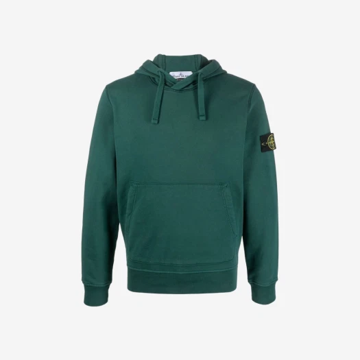 스톤 아일랜드 64151 코튼 플리스 후드 스웨트셔츠 아이스 - 22SS | Stone Island | KREAM Stone Island 64151 Cotton Fleece... 