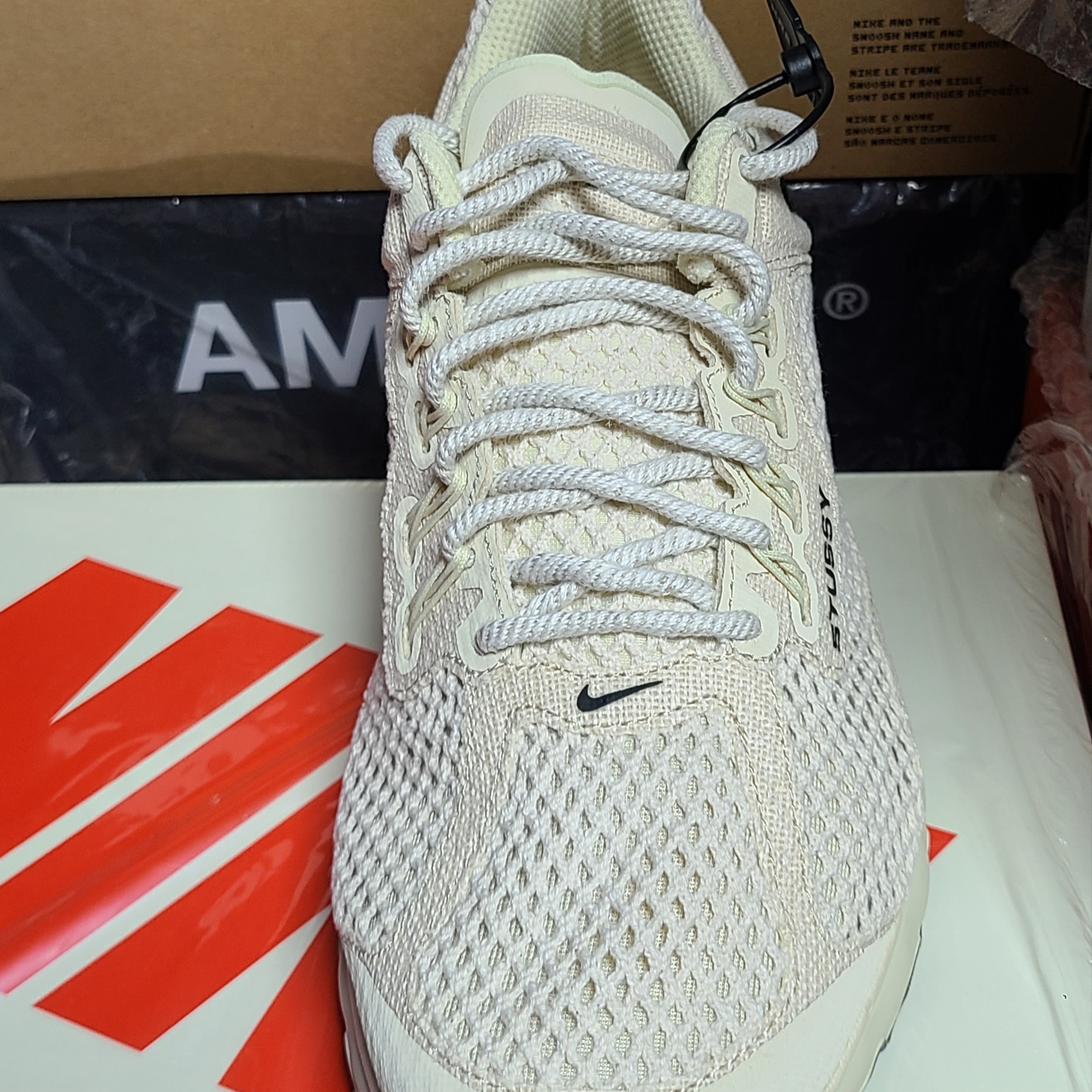 Nike x Stussy Air Max 2013 Fossil 착용 스타일 - 2