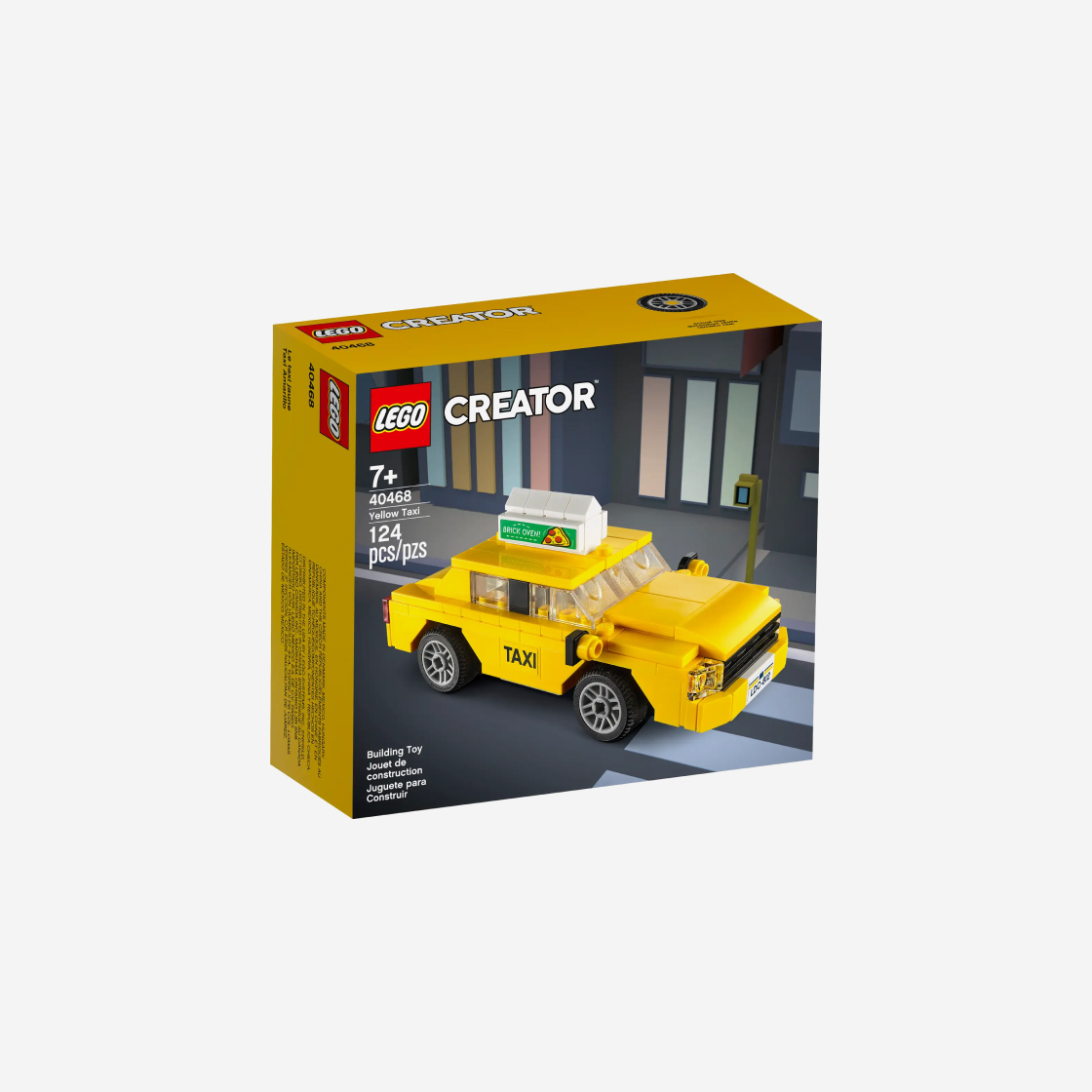 레고 옐로우 택시(Lego Yellow Taxi) - 2