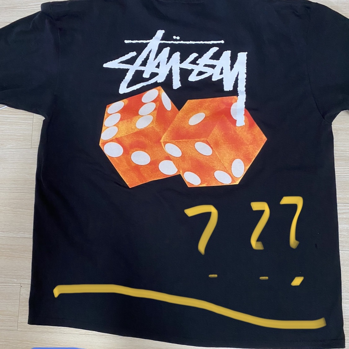 Stussy Diced Out T-Shirt Black 착용 스타일