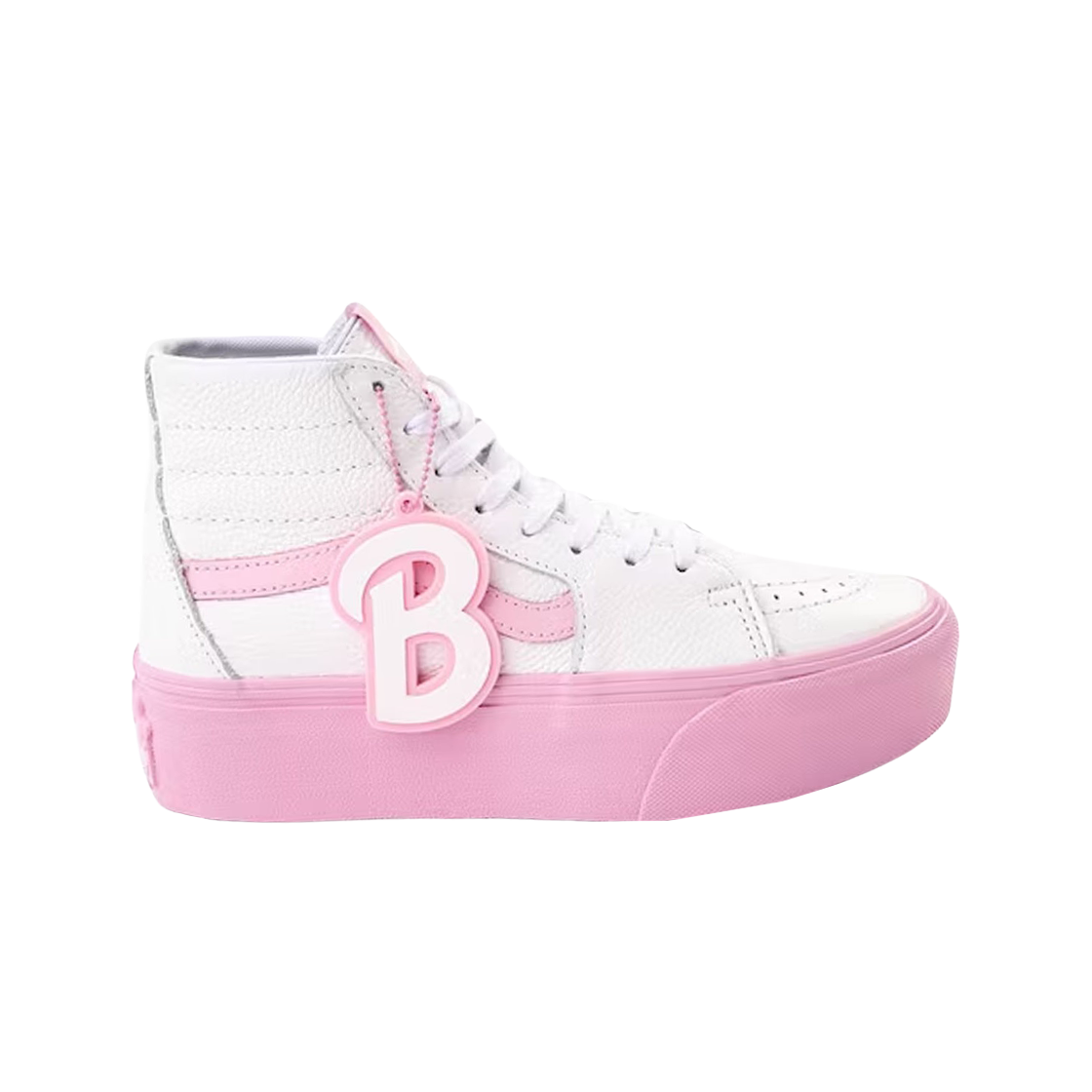 반스 x 바비 스케이트 하이 테이퍼드 스택폼 트루 화이트 핑크(Vans x Barbie Sk8-Hi Tapered Stackform True White Pink) - 1