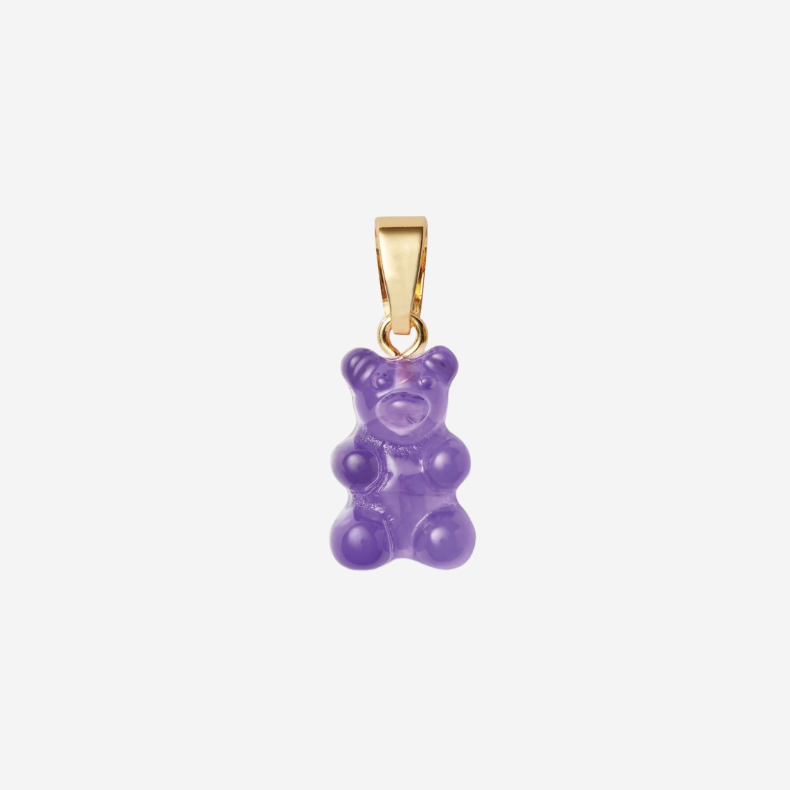 Crystal Haze Nostalgia Bear with Classic Connector Gold Plum 상세 이미지 2