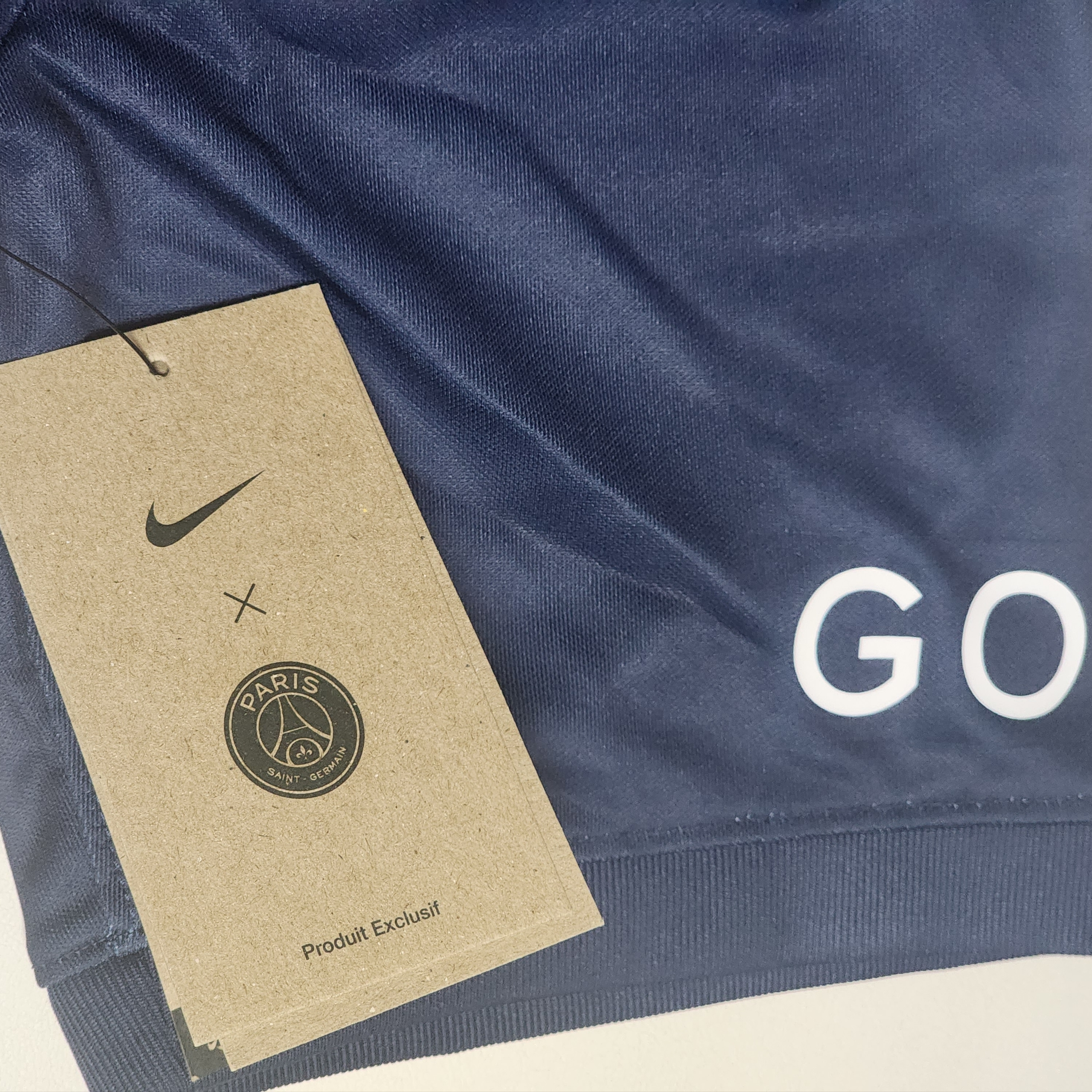 Nike Paris Saint-Germain 2023/24 Dri-Fit Stadium Home Jersey Midnight Navy (Non Marking Ver.) 착용 스타일 - 4