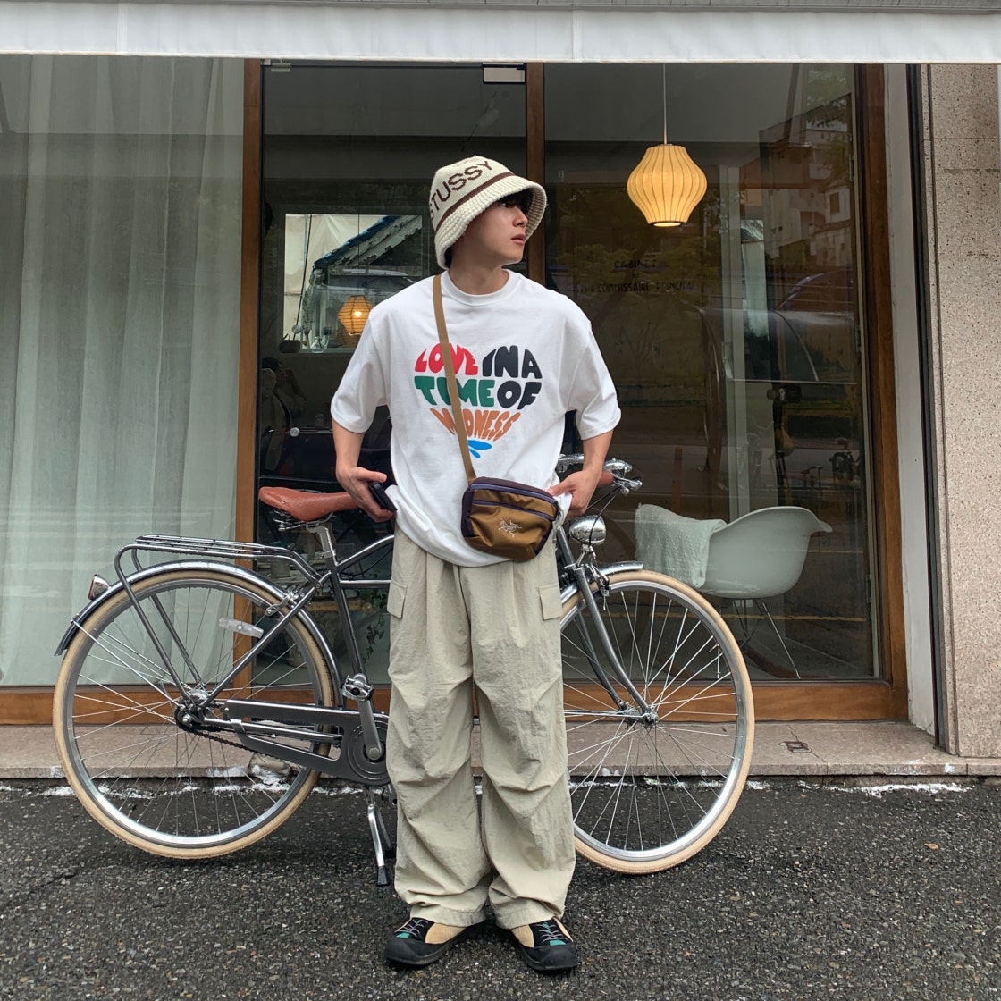 帽子 STUSSY jacquard knit bucket hat Stüssy Beige & Brown Knit Bucket Hat Stussy