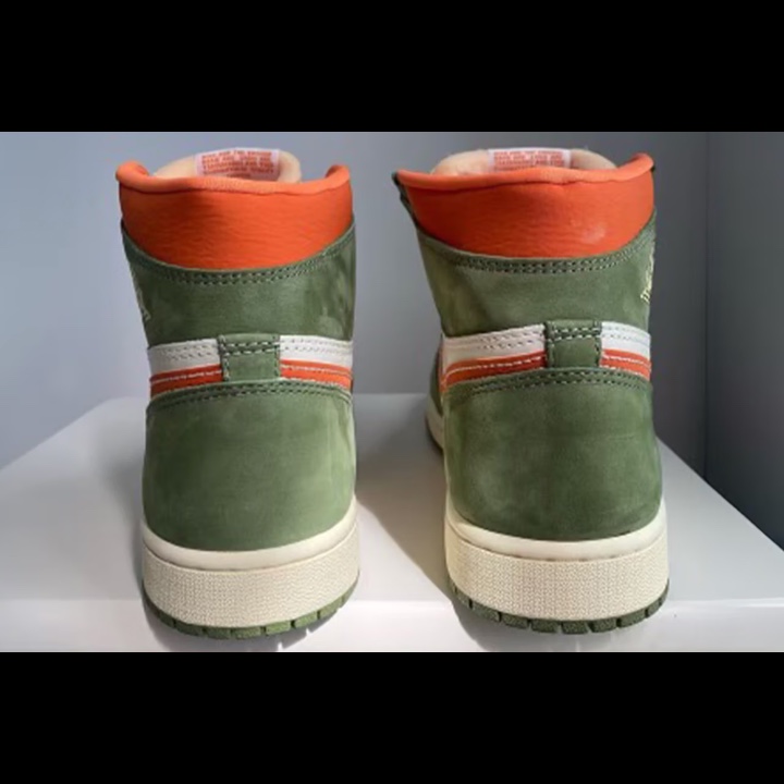 Jordan 1 Retro High Rare Air Max Orange, Jordan 1 Zoom Air CMFT Stadium Green 착용 스타일 - 4