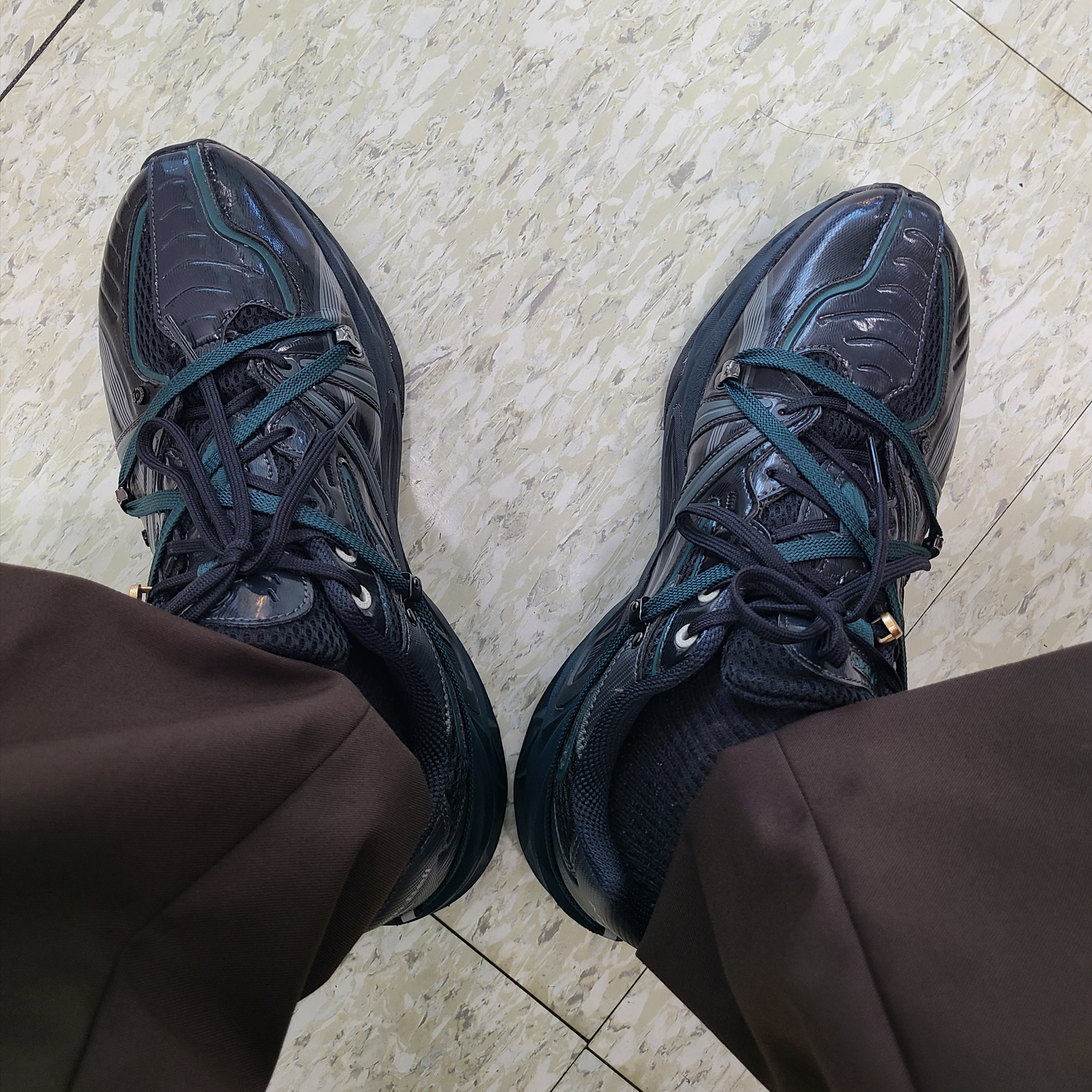Asics x Andersson Bell HN2-S Protoblast Black 착용 스타일 - 4