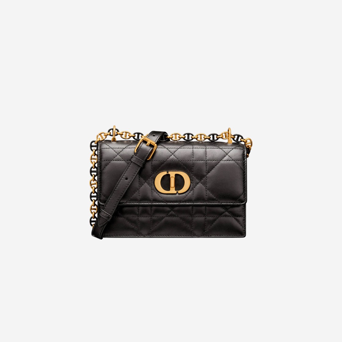 Dior Miss Caro Mini Bag Black Macrocannage Lambskin 상세 이미지 1