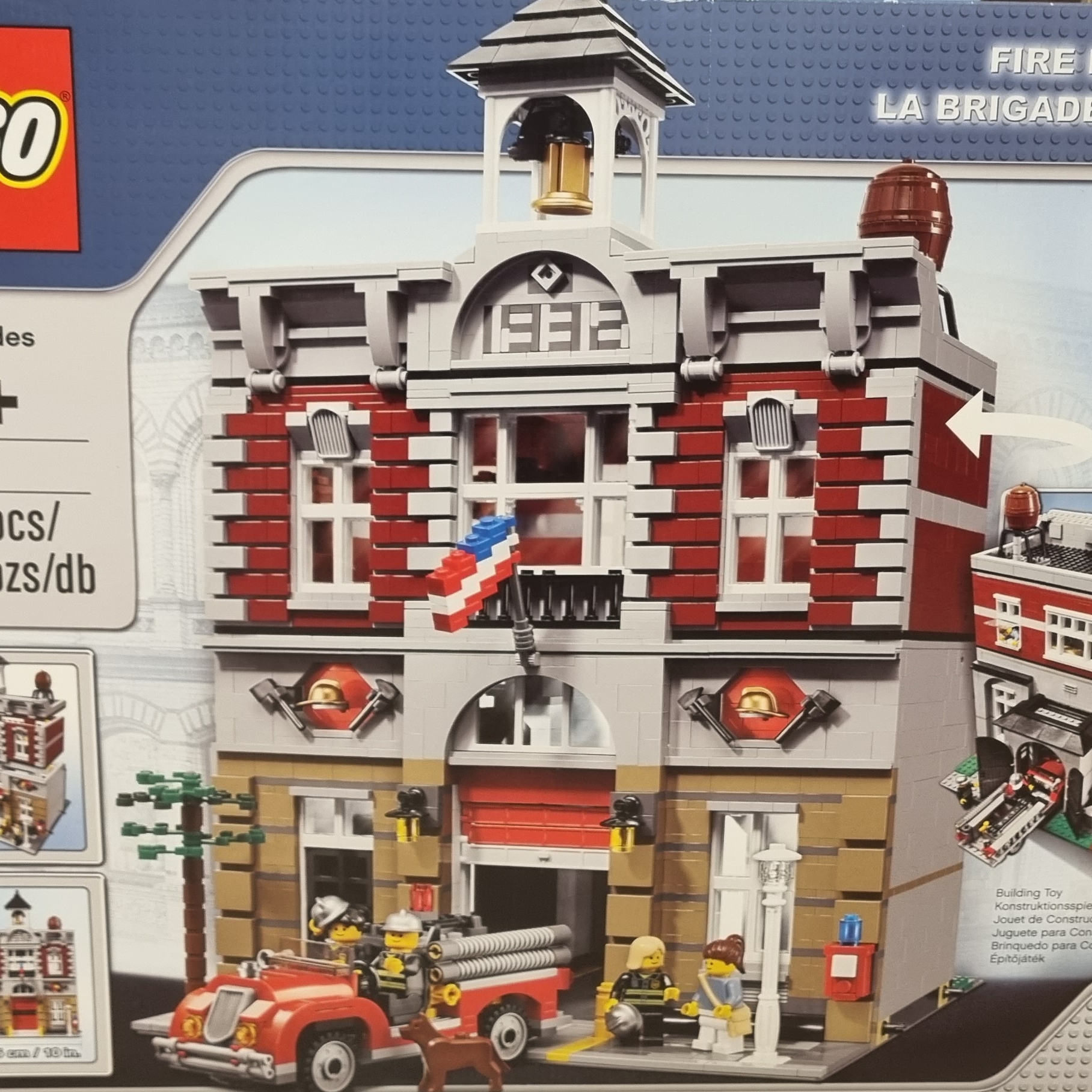 Lego Fire Brigade 착용 스타일