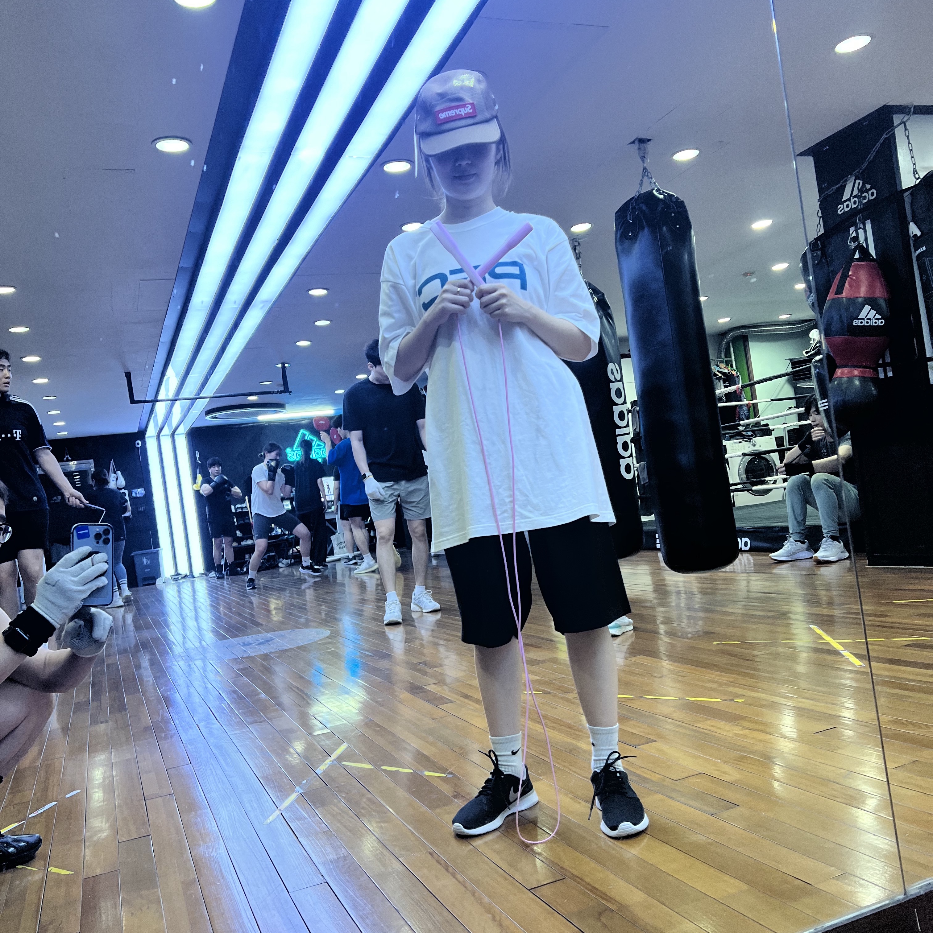 Supreme Mesh Cordura Camp Cap Sand - 23SS 착용 스타일