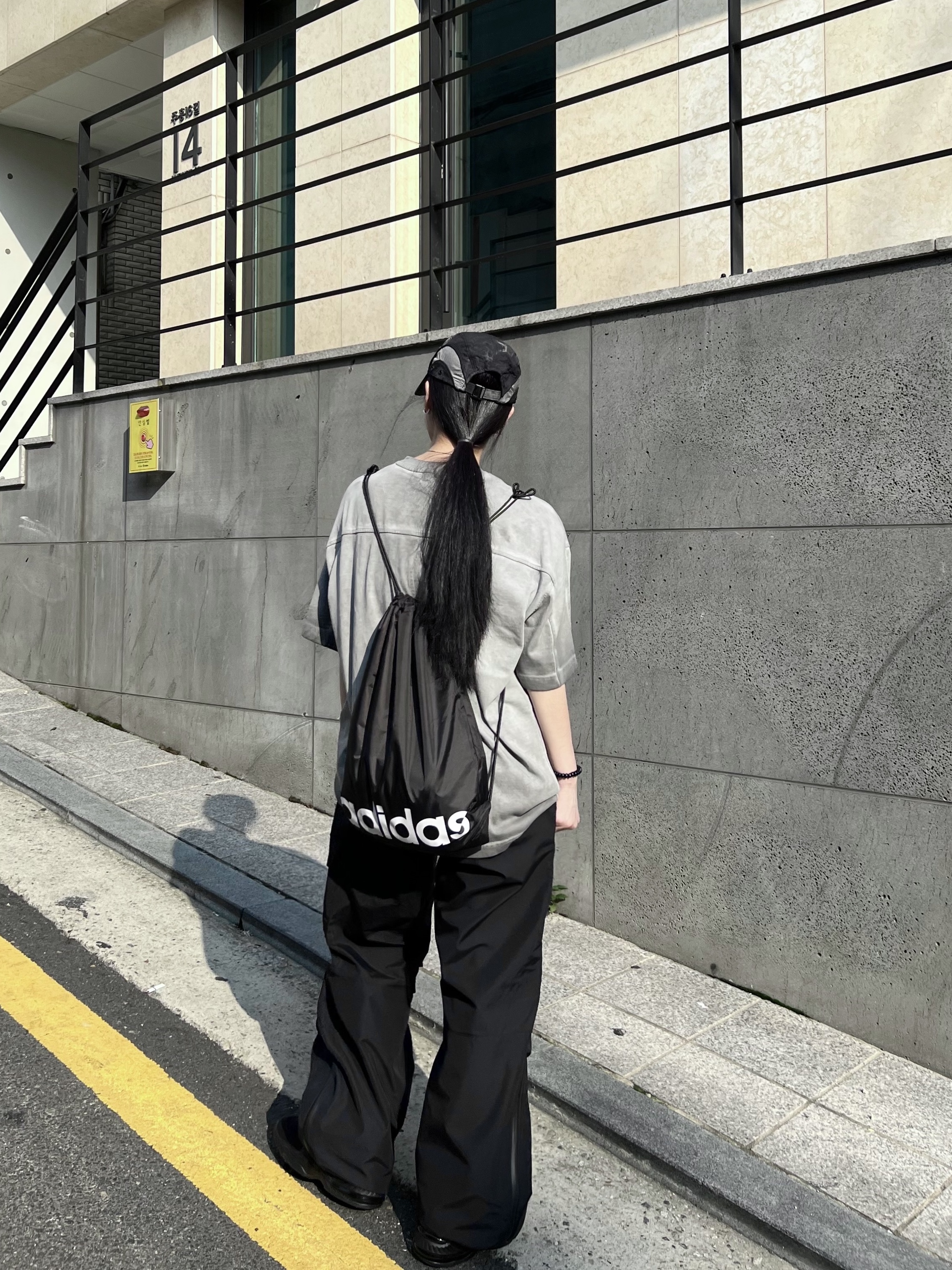 Nike x Stussy Air Penny II Black 착용 스타일 - 3