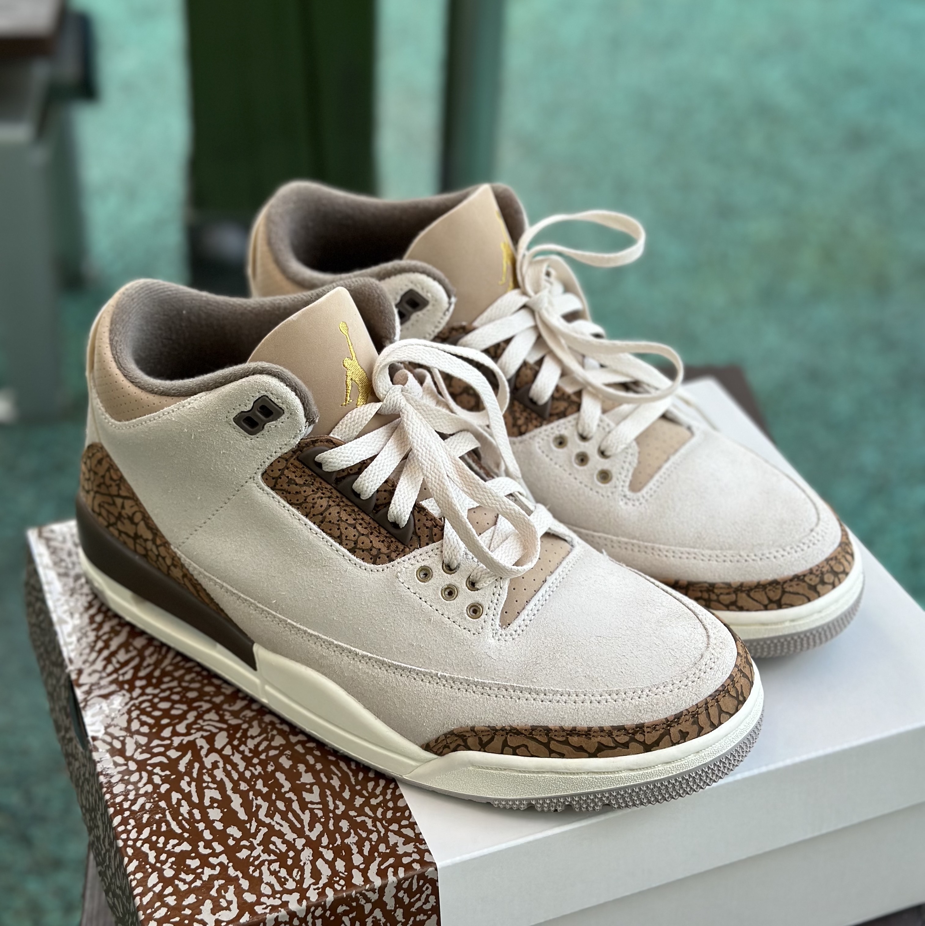 Jordan 3 Retro Orewood Brown 착용 스타일 - 1