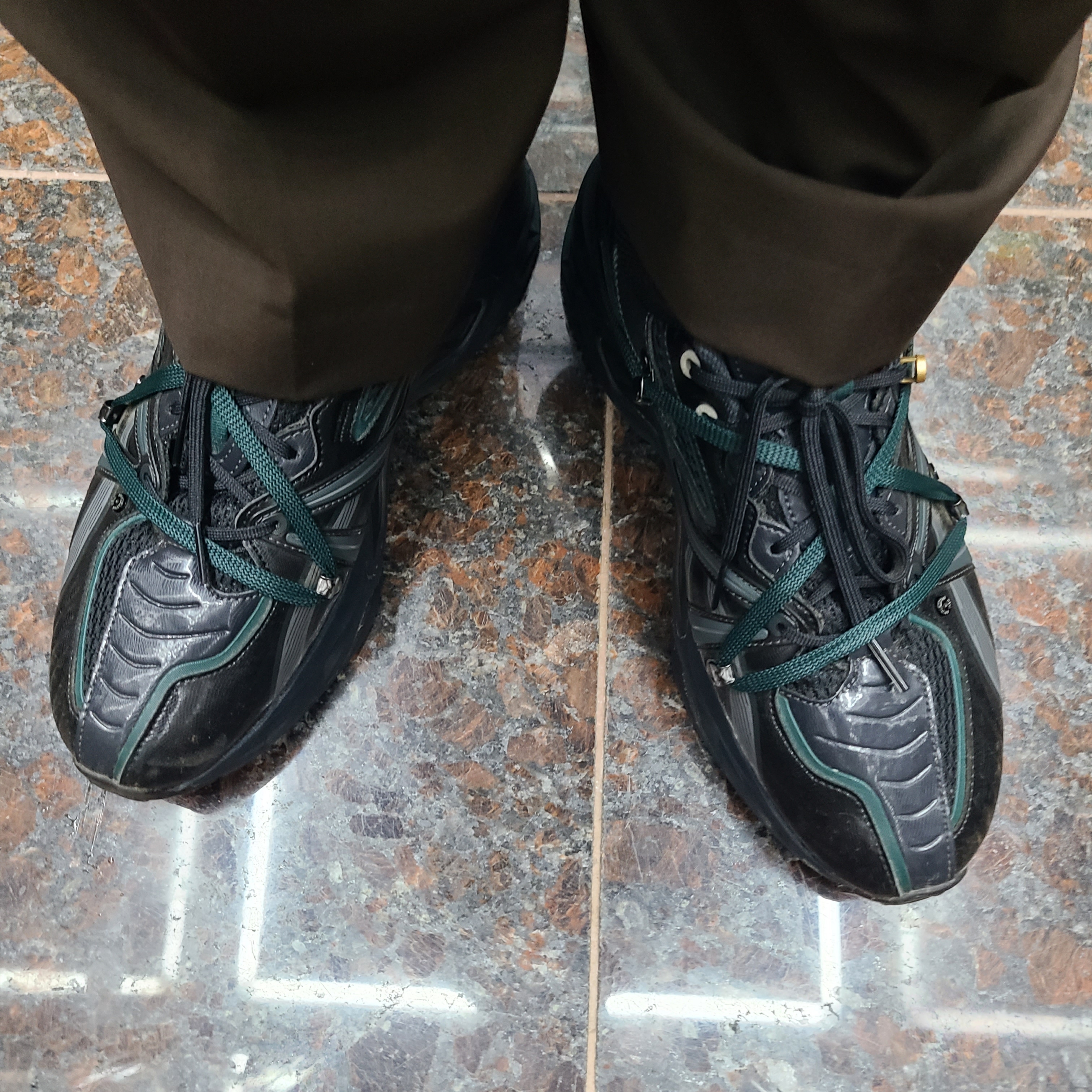 Asics x Andersson Bell HN2-S Protoblast Black 착용 스타일 - 3