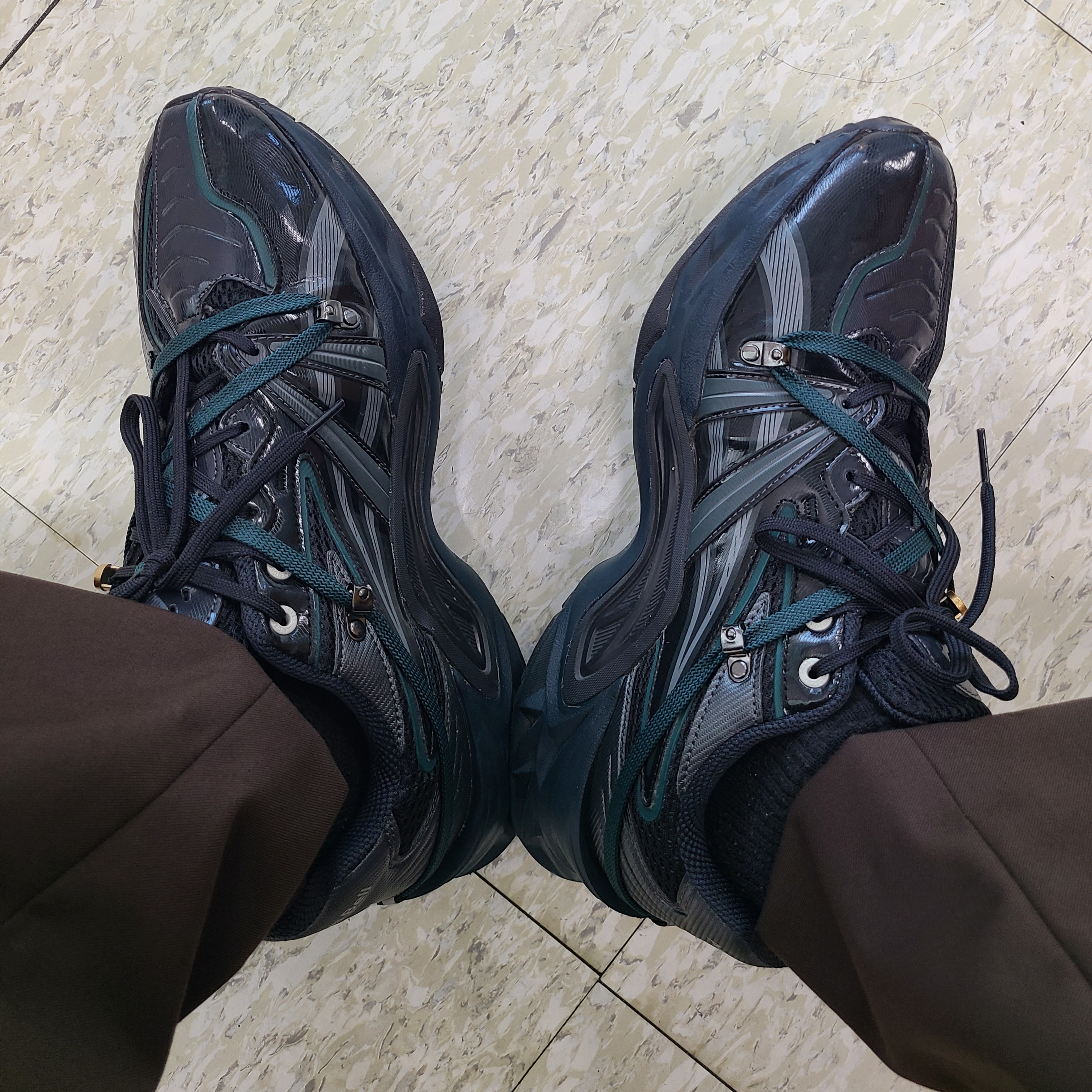 Asics x Andersson Bell HN2-S Protoblast Black 착용 스타일 - 5