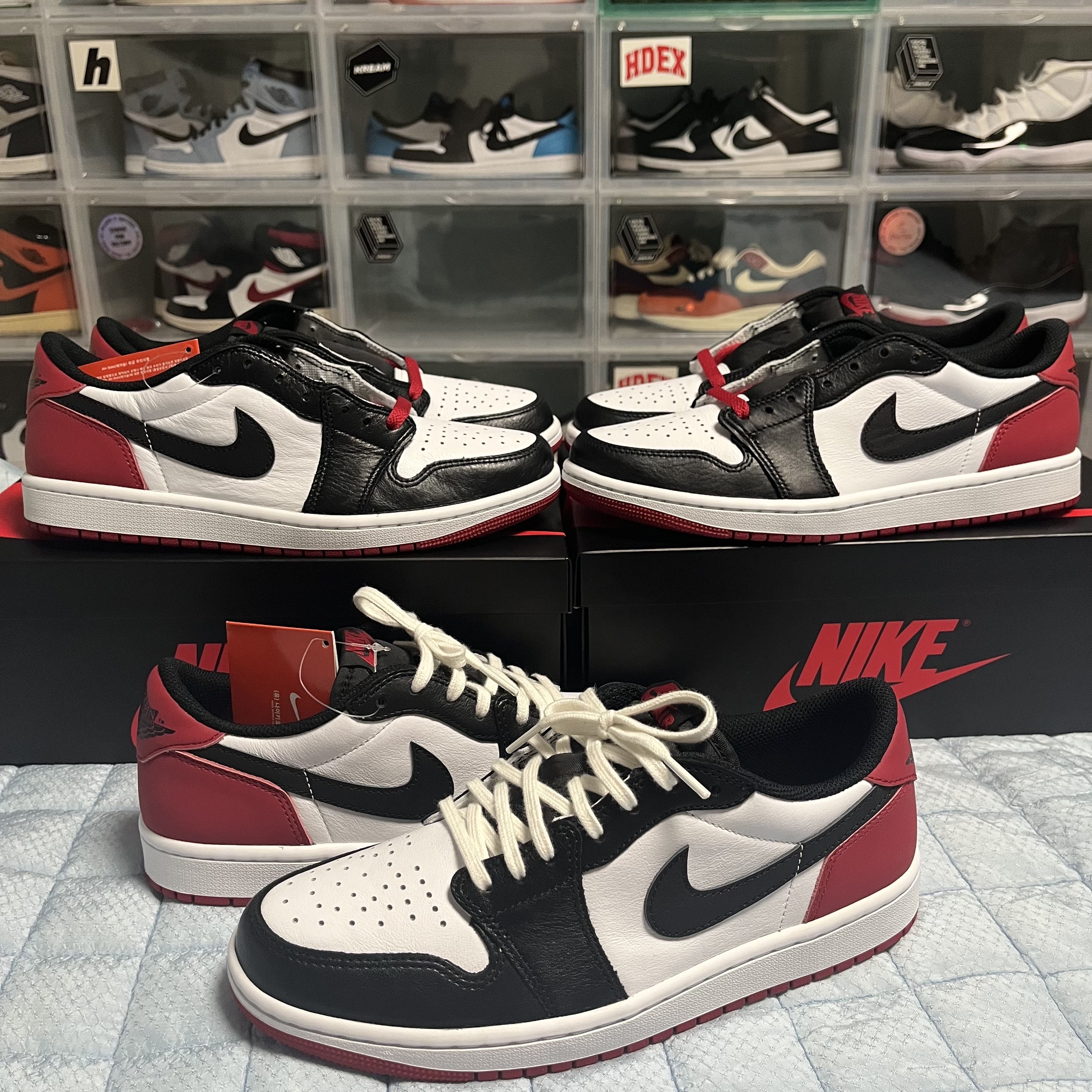 Jordan 1 Retro Low OG Black Toe 착용 스타일