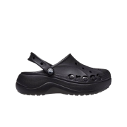 (W) Crocs Baya Platform Clog Black