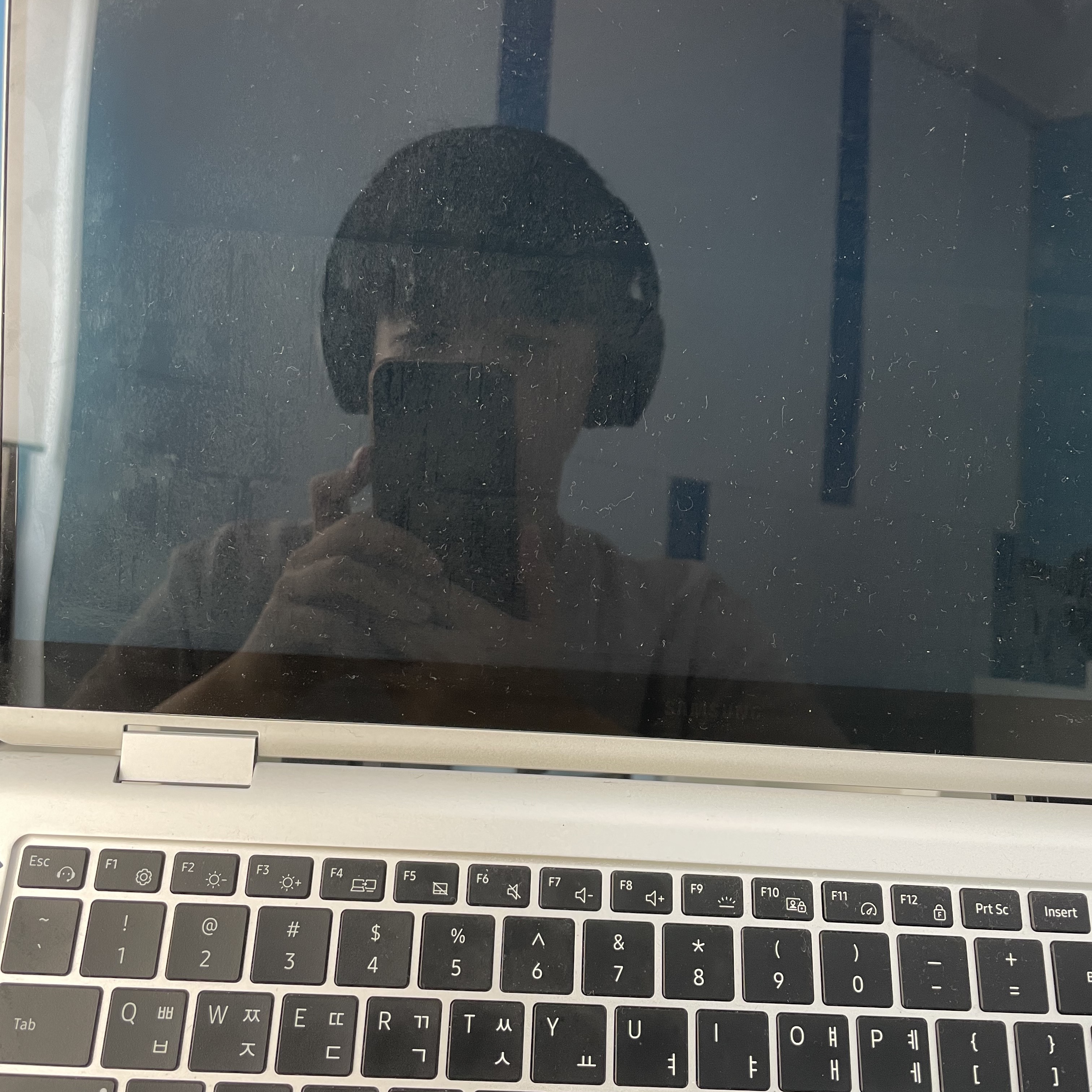 BOSE QC45 Triple Black (Korean Ver.) 착용 스타일