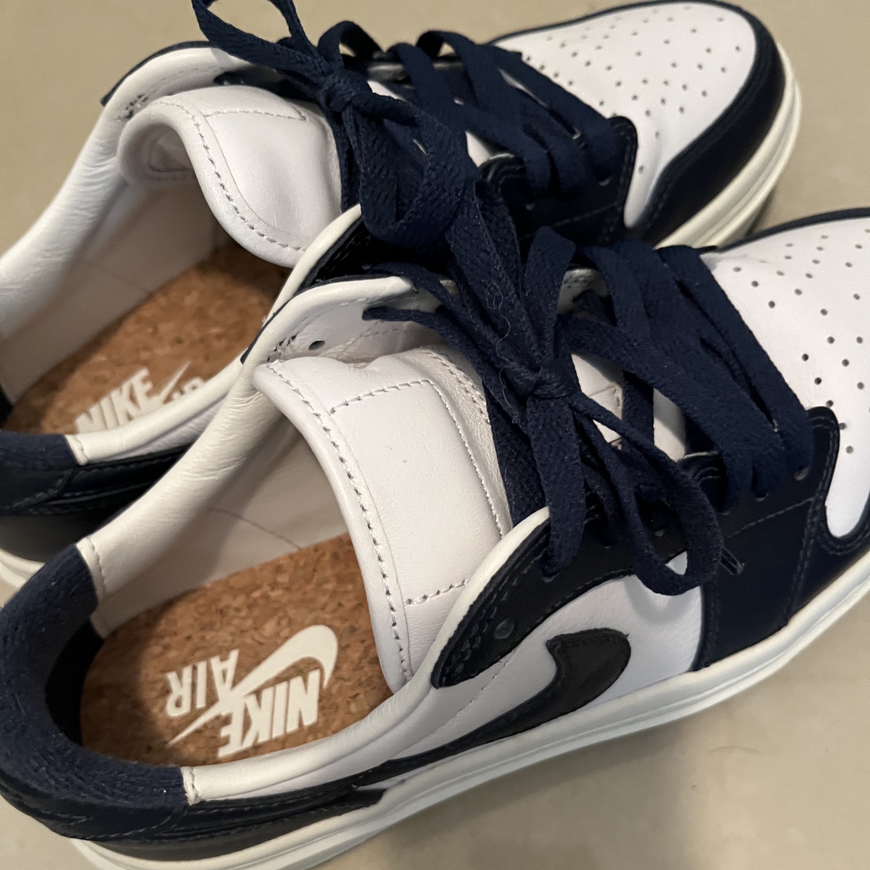 (W) Jordan 1 Elevate Low Midnight Navy 착용 스타일