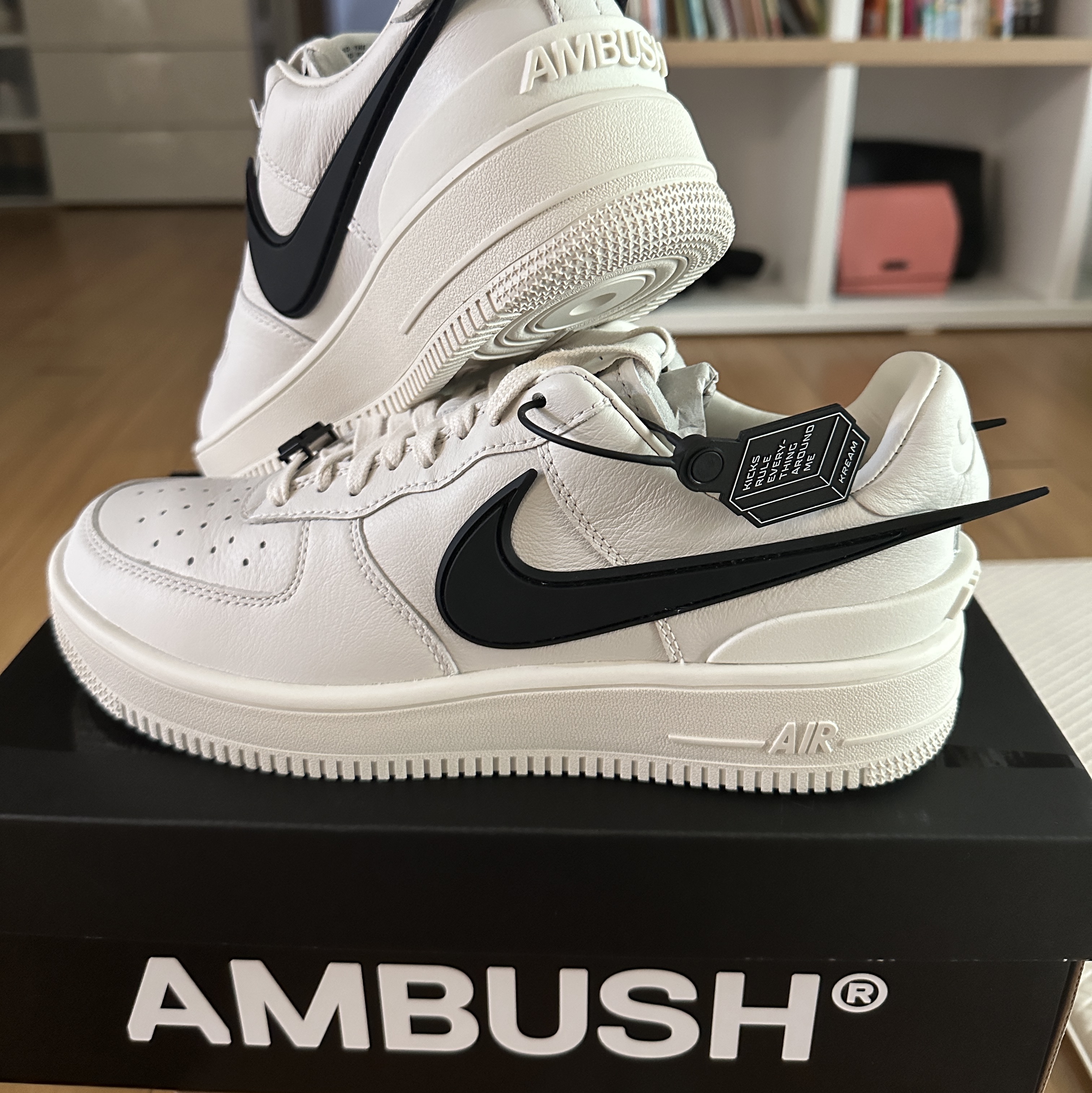 Nike x Ambush Air Force 1 Low SP Phantom 착용 스타일 - 2
