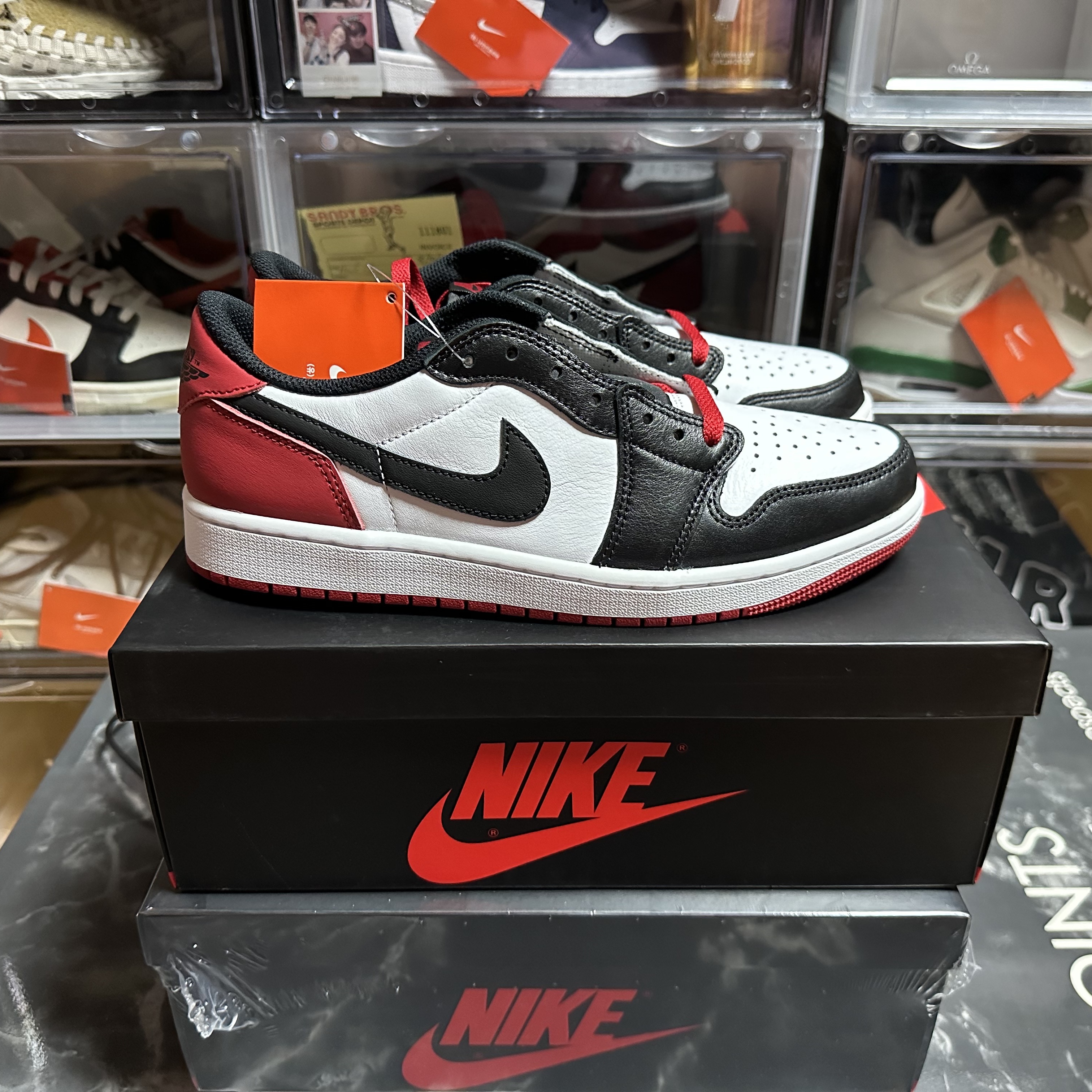 Jordan 1 Retro Low OG Black Toe 착용 스타일