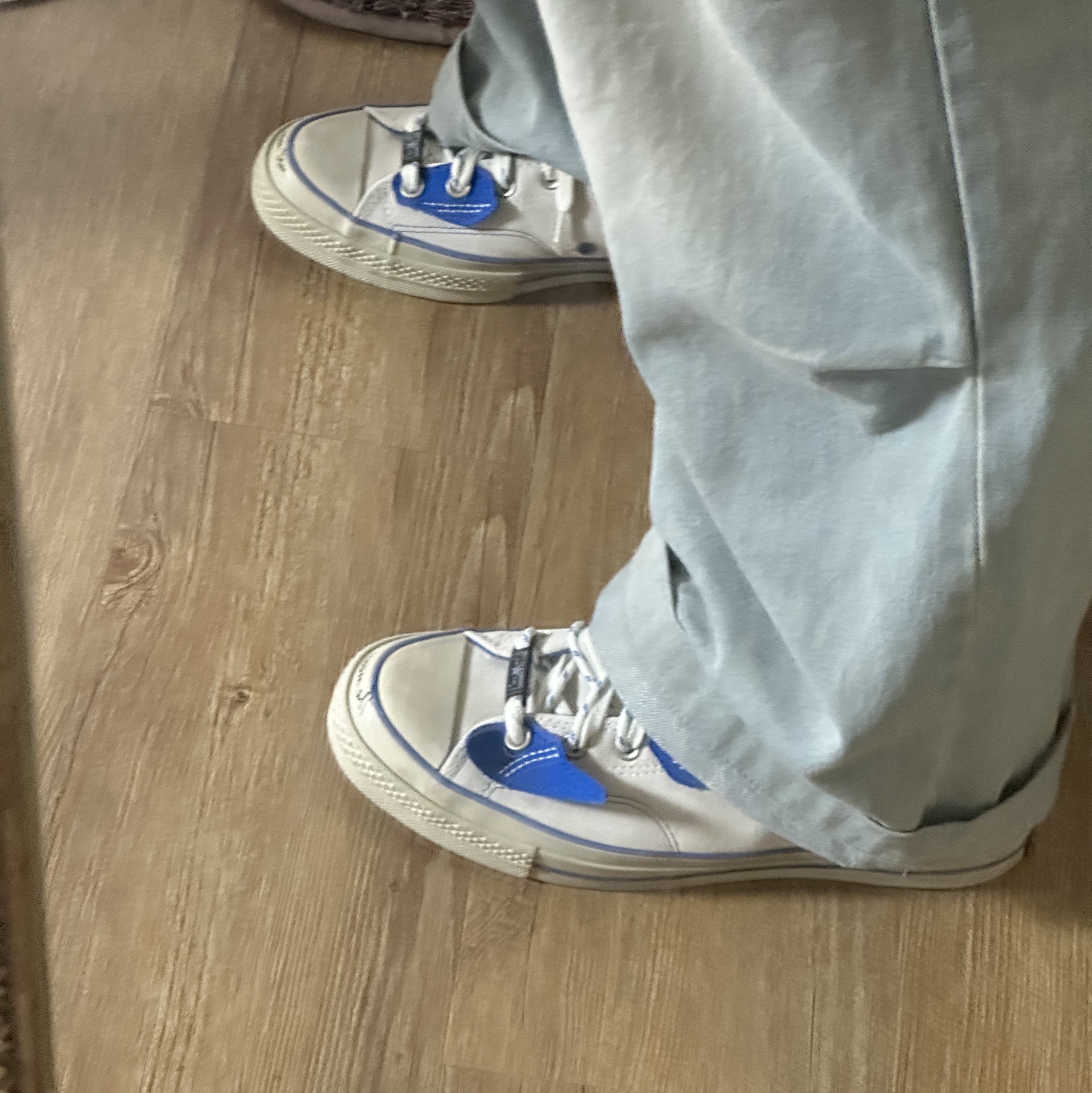 Converse x Ader Error Chuck 70 High White 착용 스타일 - 2