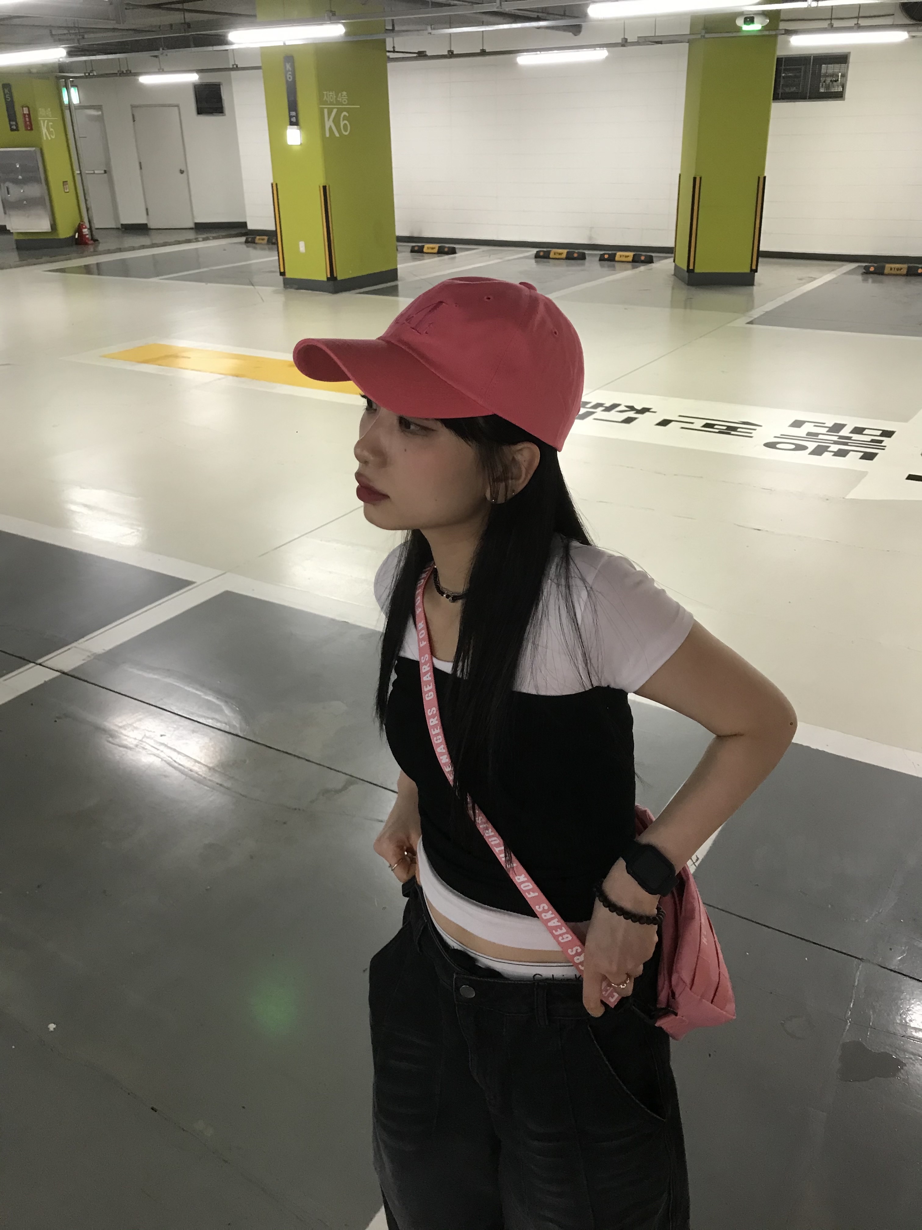 Human Made Military Pouch #1 Pink 착용 스타일 - 3