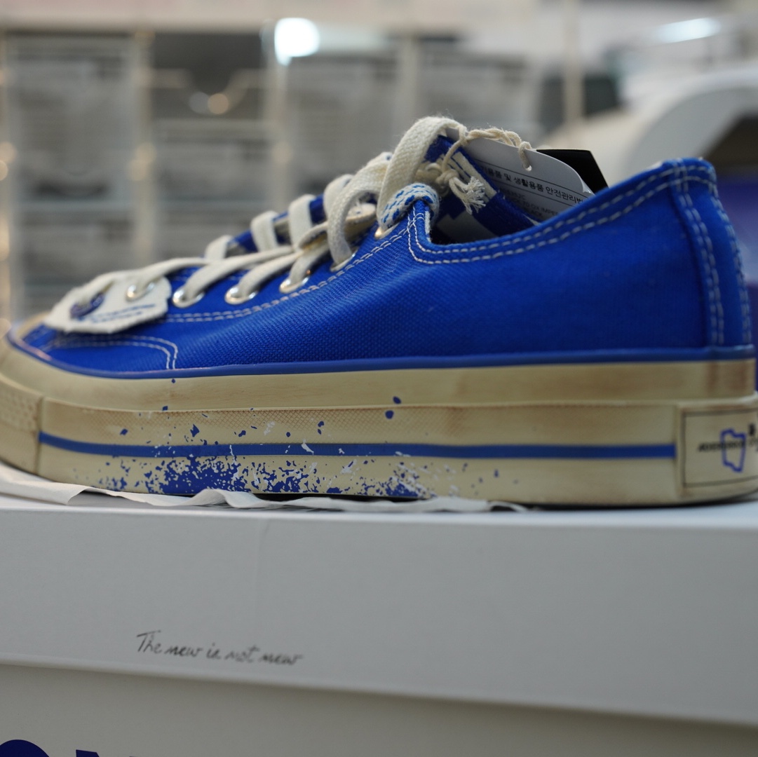 Converse x Ader Error Chuck 70 Ox Imperial Blue 착용 스타일 - 5