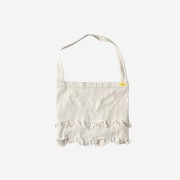 Kapital 12 oz. Feather Denim Book Bag White