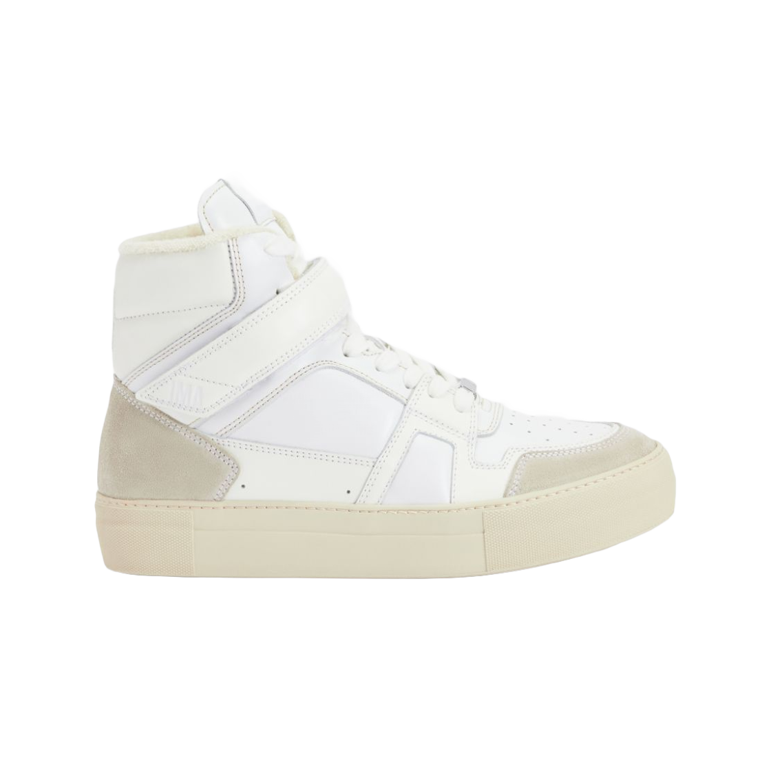 USN006-853-107 AMI High Top AMI Arcade Sneakers White White