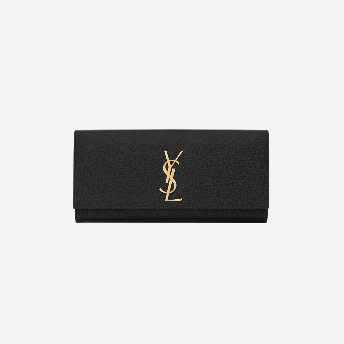 Saint Laurent Kate Clutch In Grain De Poudre Embossed Leather Black 상세 이미지 1