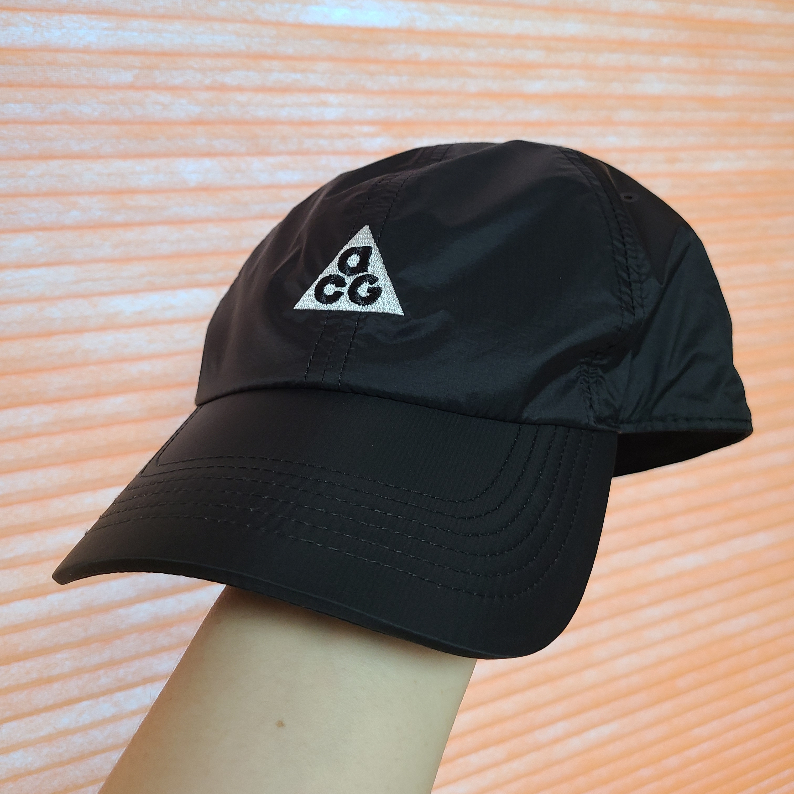 Nike ACG Trail Cap Black 착용 스타일 - 1