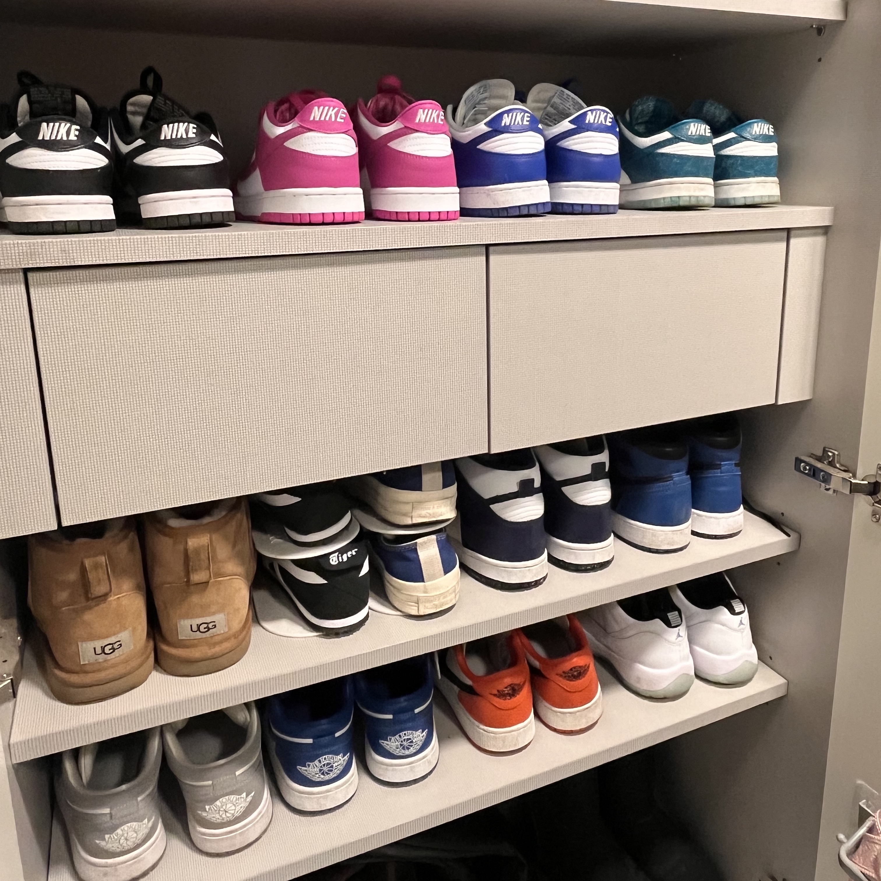 (W) Jordan 1 Low White Dark Marina Blue, (W) Jordan 1 Low White Wolf Grey 착용 스타일
