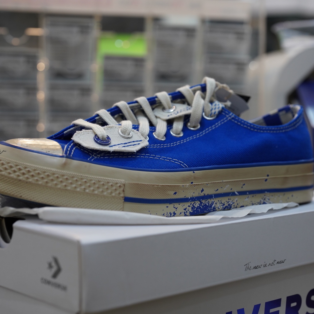 Converse x Ader Error Chuck 70 Ox Imperial Blue 착용 스타일 - 4