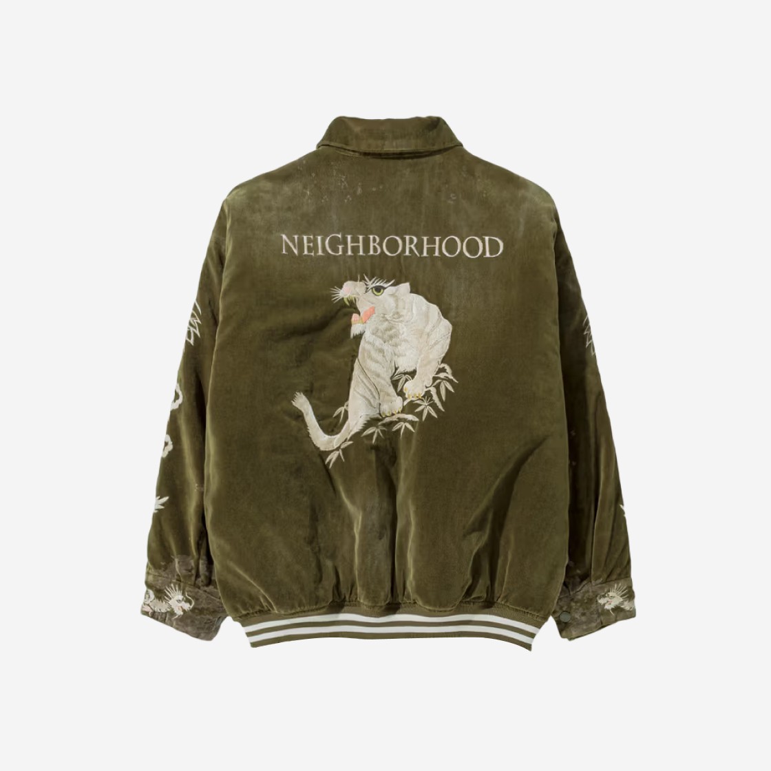 Neighborhood Savage Souvenir JK CO Jacket Olive 상세 이미지 2