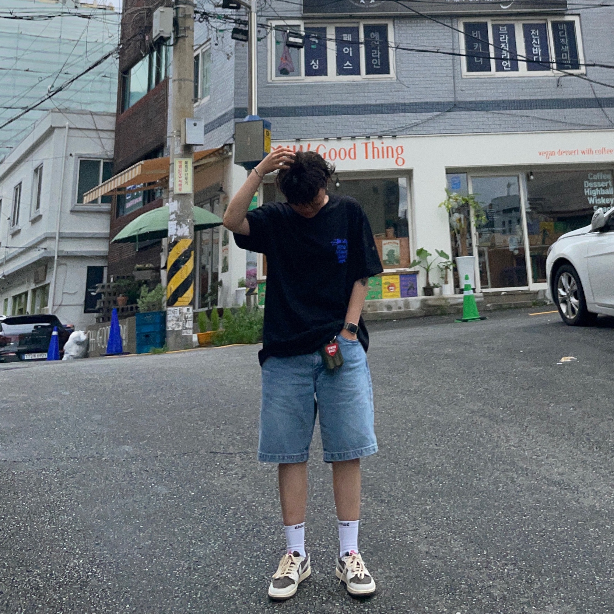 Porter Tanker Shoulder Bag S Sage Green, Supreme Hanes Boxer Briefs Black (4 Pack) 착용 스타일 - 2