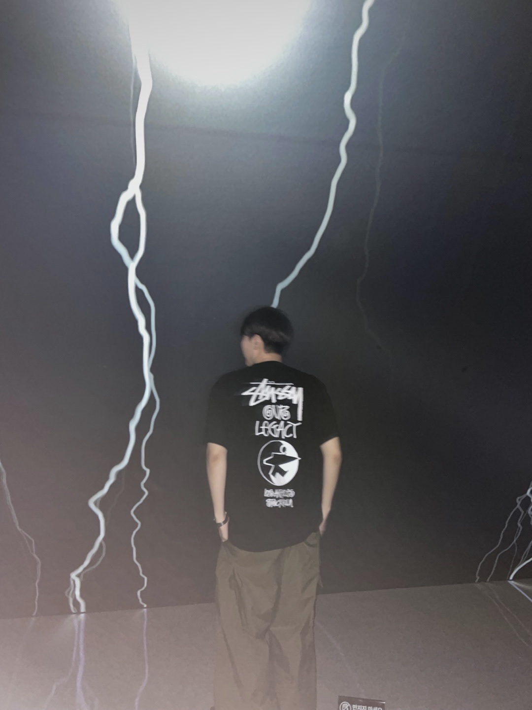 Stussy x Our Legacy Surfman T-Shirt Black - 21SS 착용 스타일