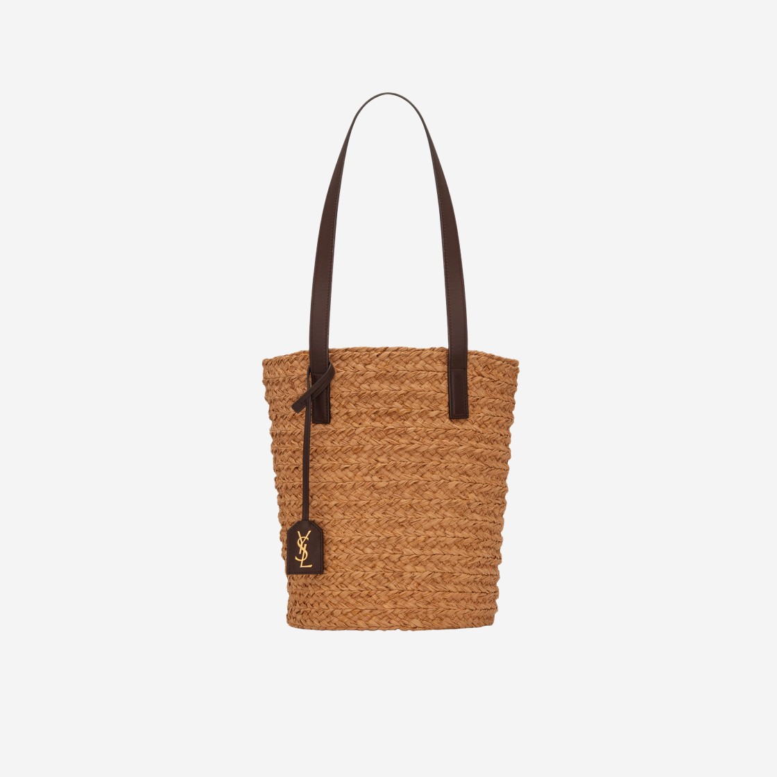 Saint Laurent Panier Small Bag in Raffia Ivory 상세 이미지 1