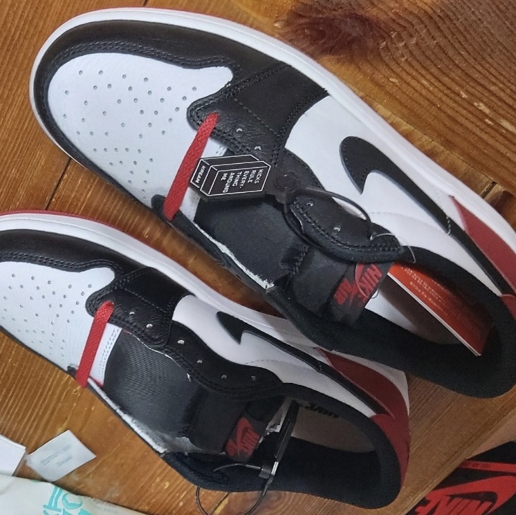 Jordan 1 Retro Low OG Black Toe 착용 스타일