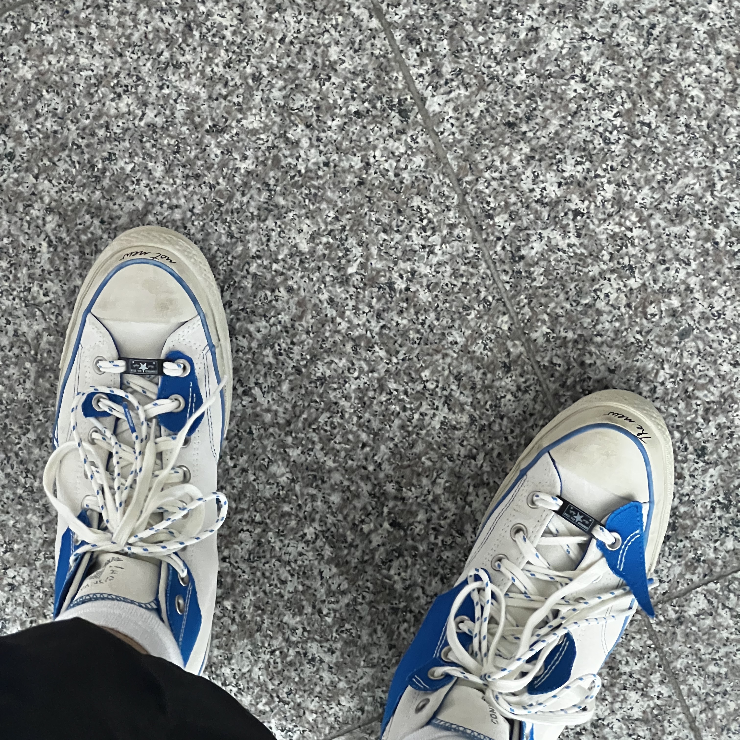 Converse x Ader Error Chuck 70 High White 착용 스타일
