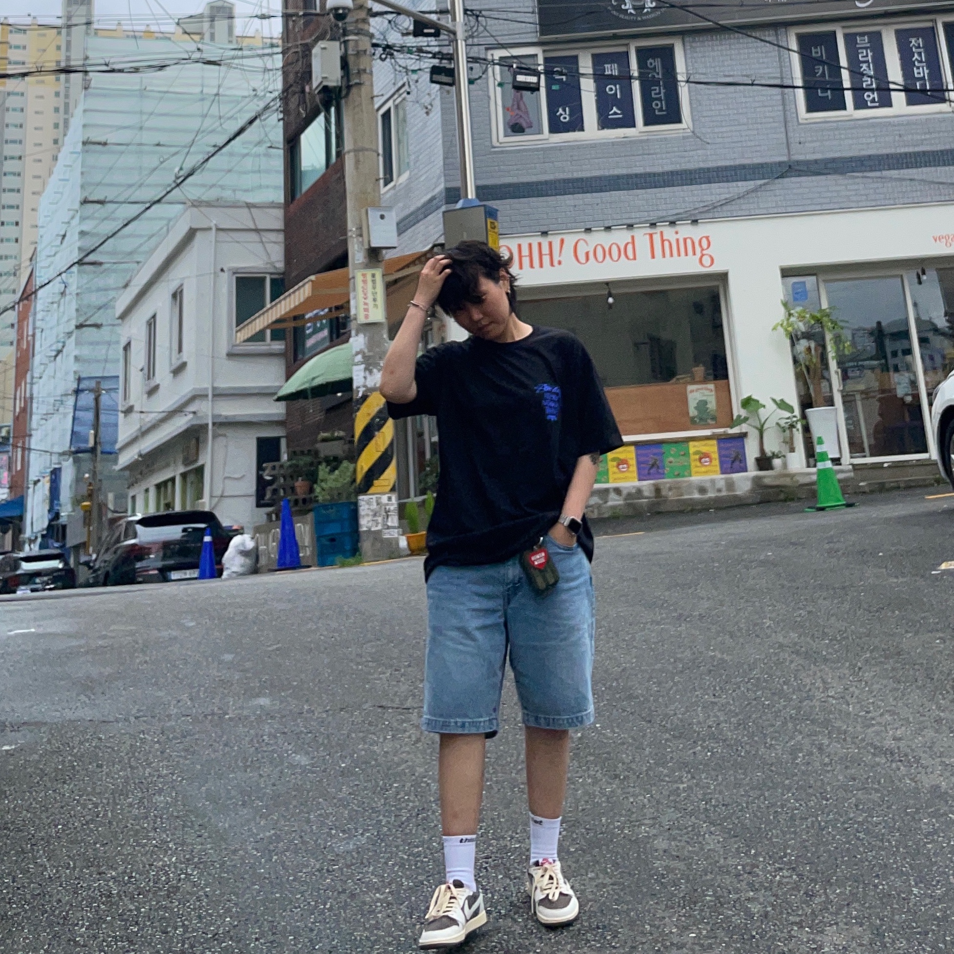 Porter Tanker Shoulder Bag S Sage Green, Supreme Hanes Boxer Briefs Black (4 Pack) 착용 스타일 - 3