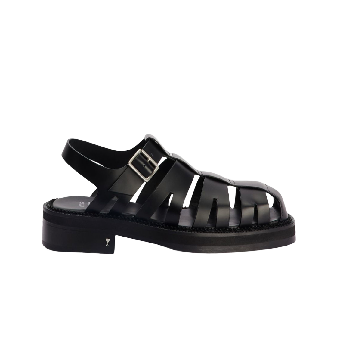 아미 피셔맨 샌들 블랙(AMI Fisherman Sandals Black)
