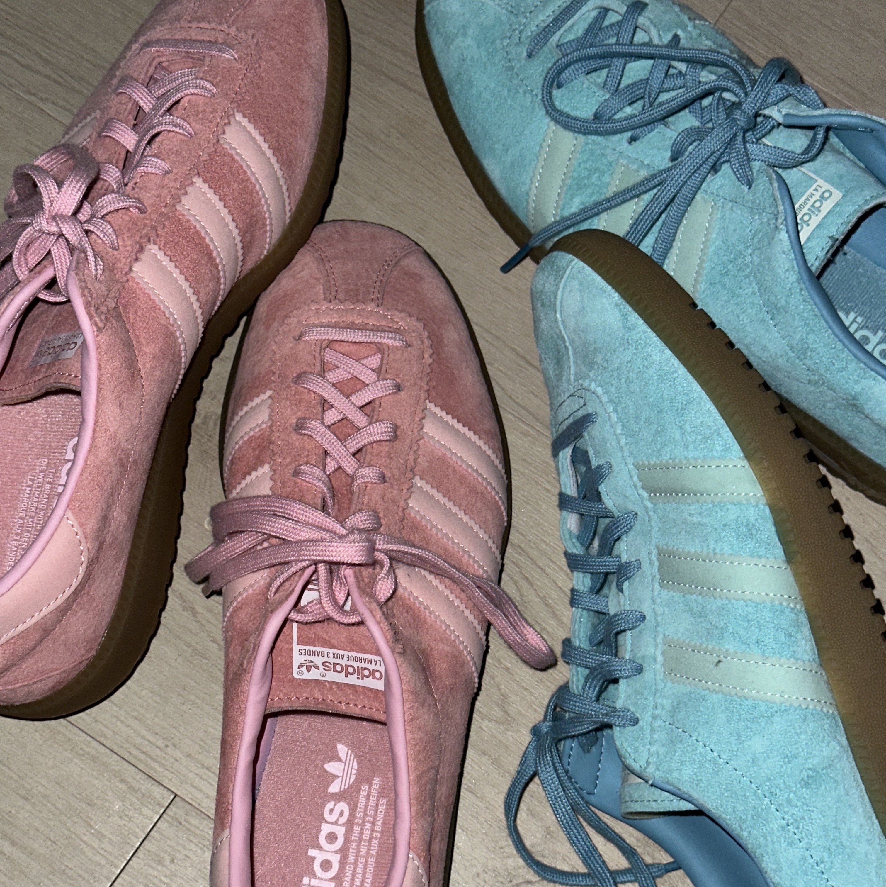 Adidas Tobacco Gruen Mesa Brown Desert, Adidas Tobacco Gruen Dark Brown 착용 스타일 - 4