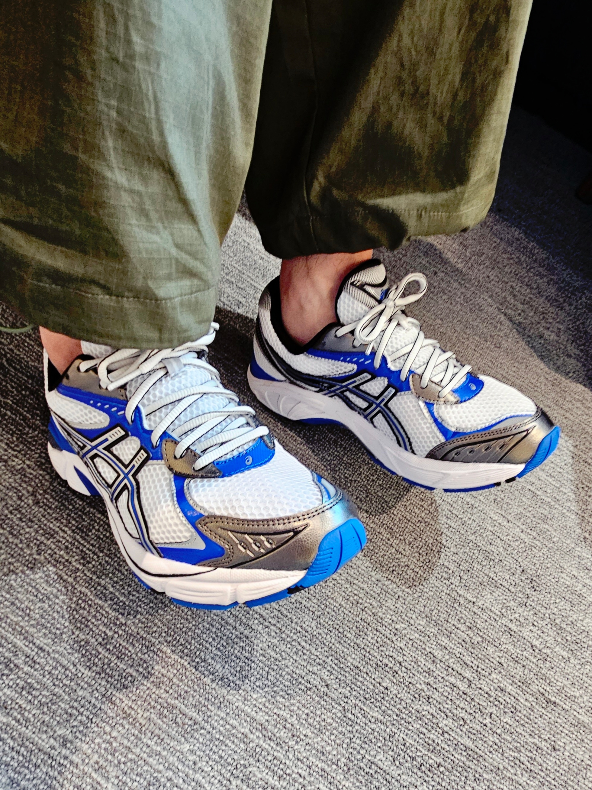 Asics GT-2160 White Illusion Blue 착용 스타일 - 3