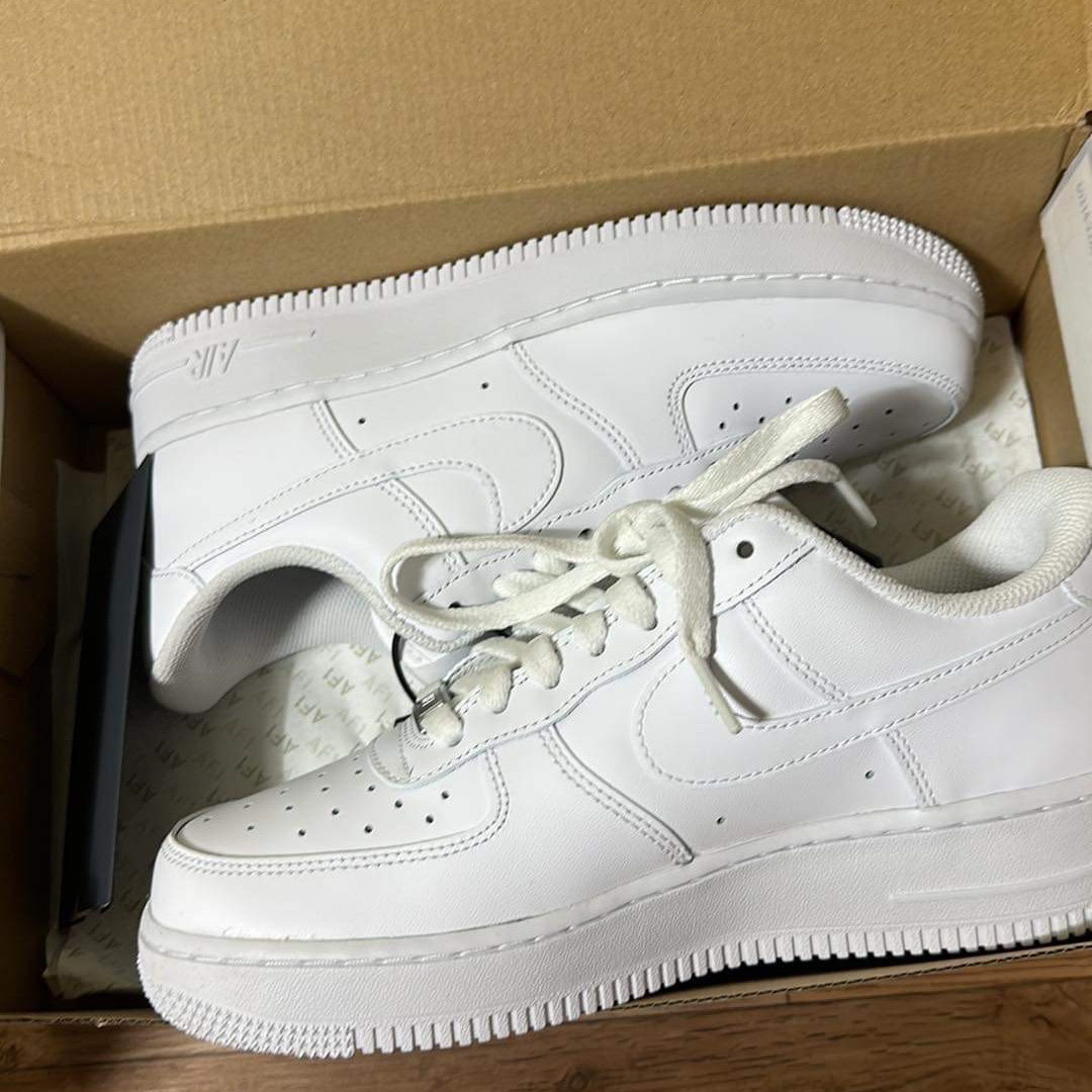(W) Nike Air Force 1 '07 Low White 착용 스타일 - 3