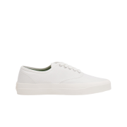 Maison Kitsune Canvas Laced Sneakers White