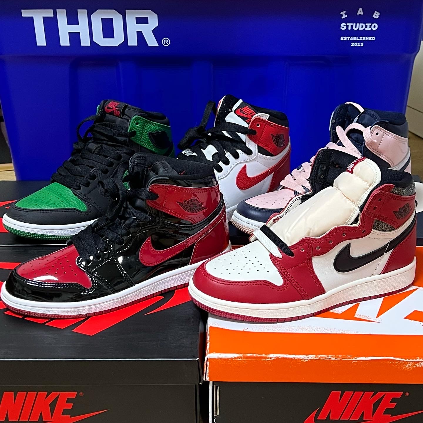 (GS) Jordan 1 Retro High OG Chicago 2022, Jordan 1 Retro High OG Chicago 2022 착용 스타일 - 4