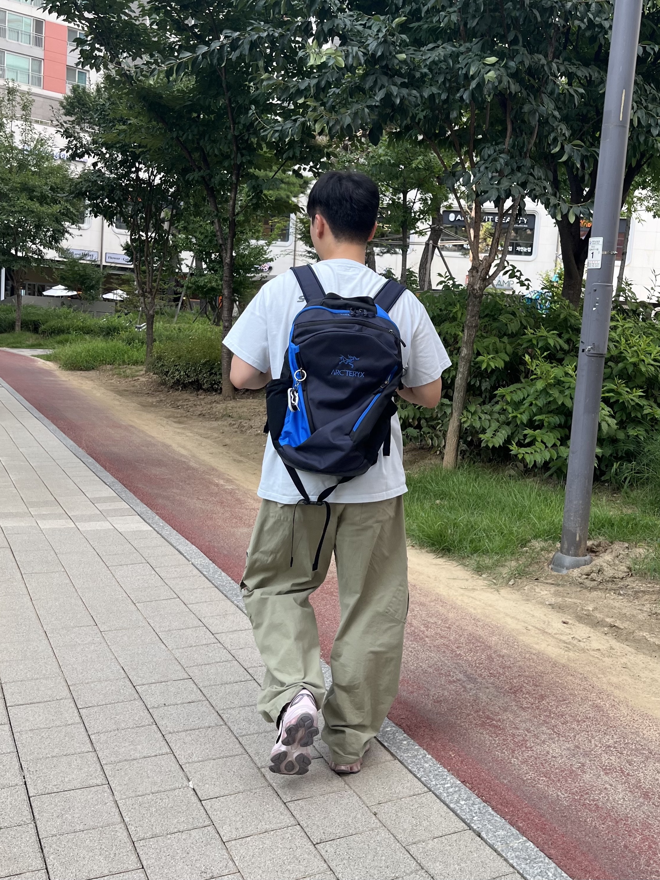 Sansan Gear Logo T-Shirt Sky Blue - 22SS, (W) Asics x Kiko Kostadinov x Hysteric Glamour Gel-Quantum Cotton Candy 착용 스타일 - 2